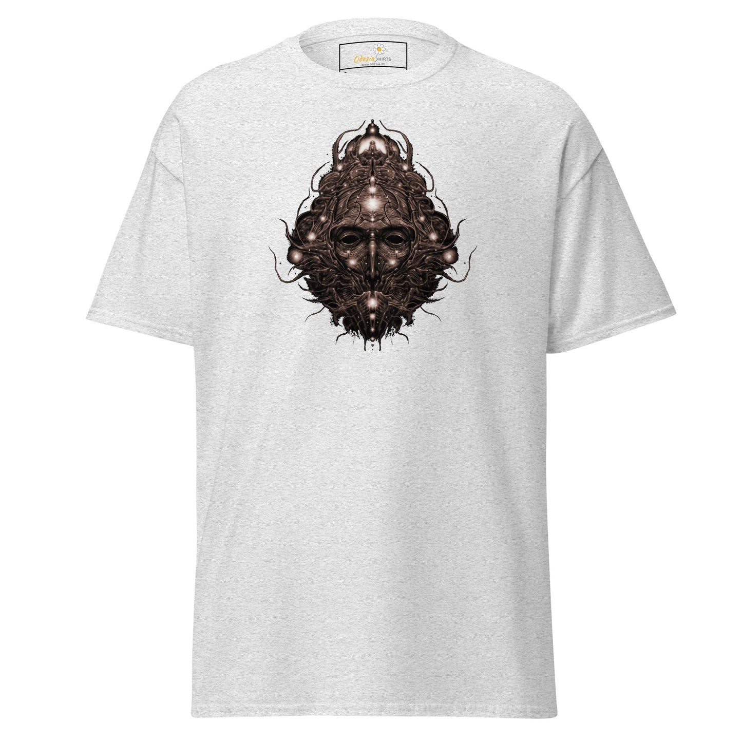 Unisex classic t-shirt - ABSTRACT HUMAN FACE - REGULAR