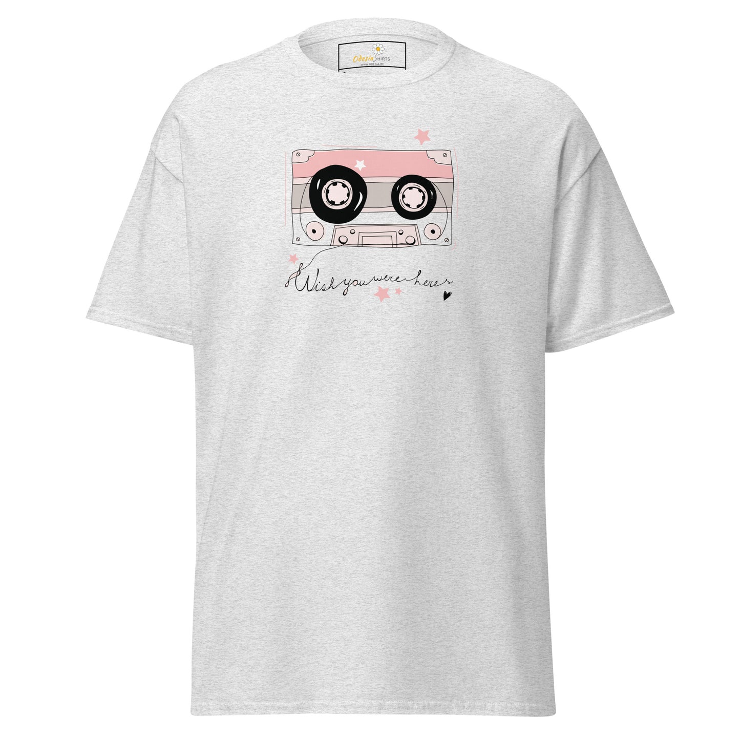 Unisex classic t-shirt - MUSIC WISH YOU WERE HERE - REGULAR