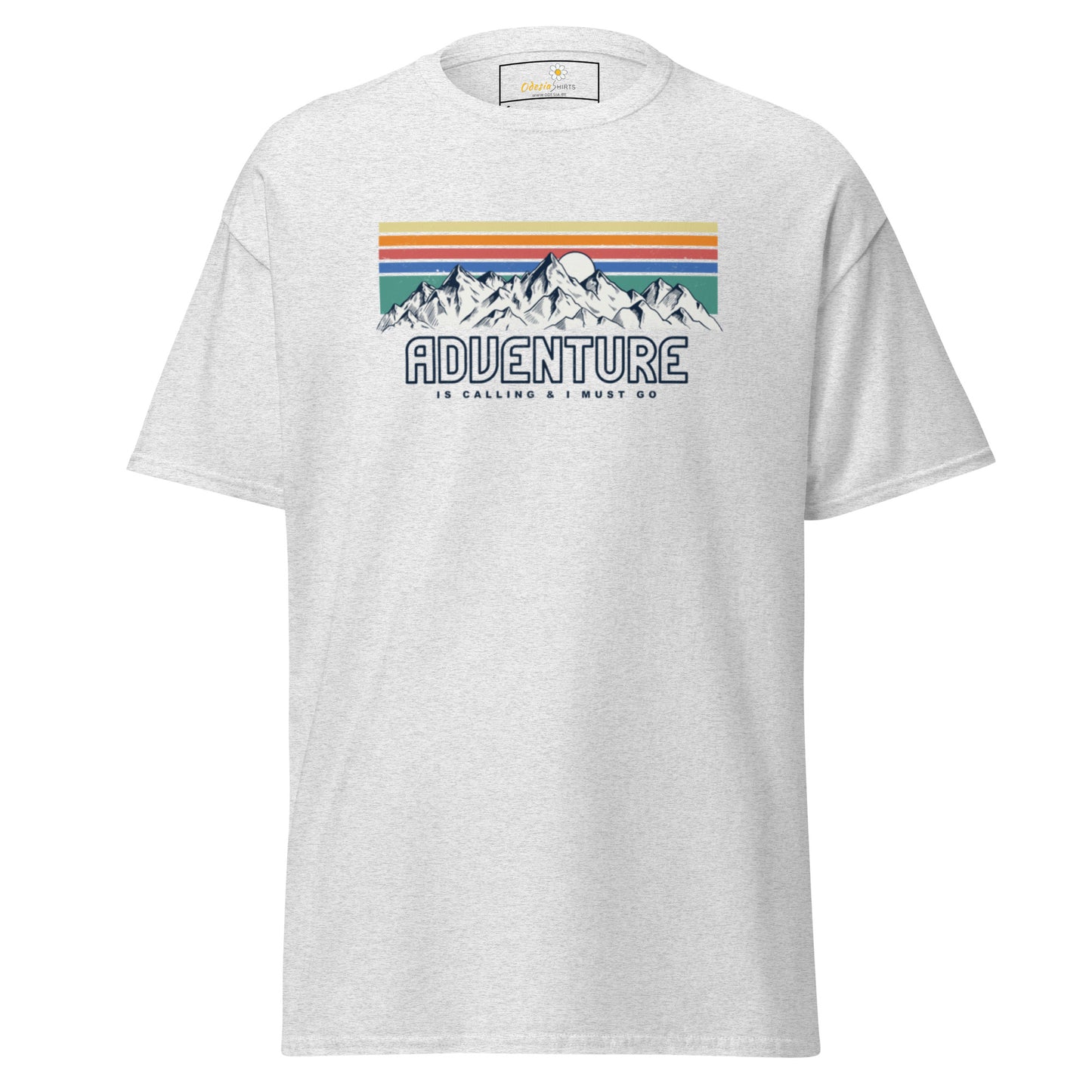 Unisex classic t-shirt - ADVENTURE AMERICAN COLORS - REGULAR