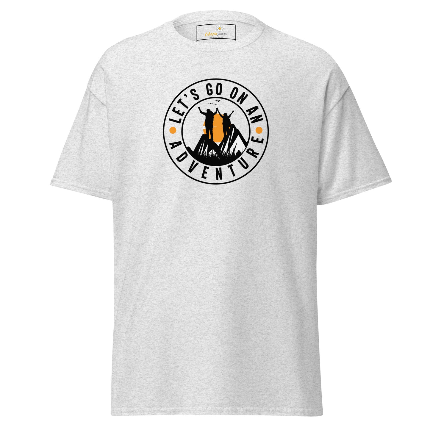 Unisex classic t-shirt - ADVENTURE GO ON - REGULAR