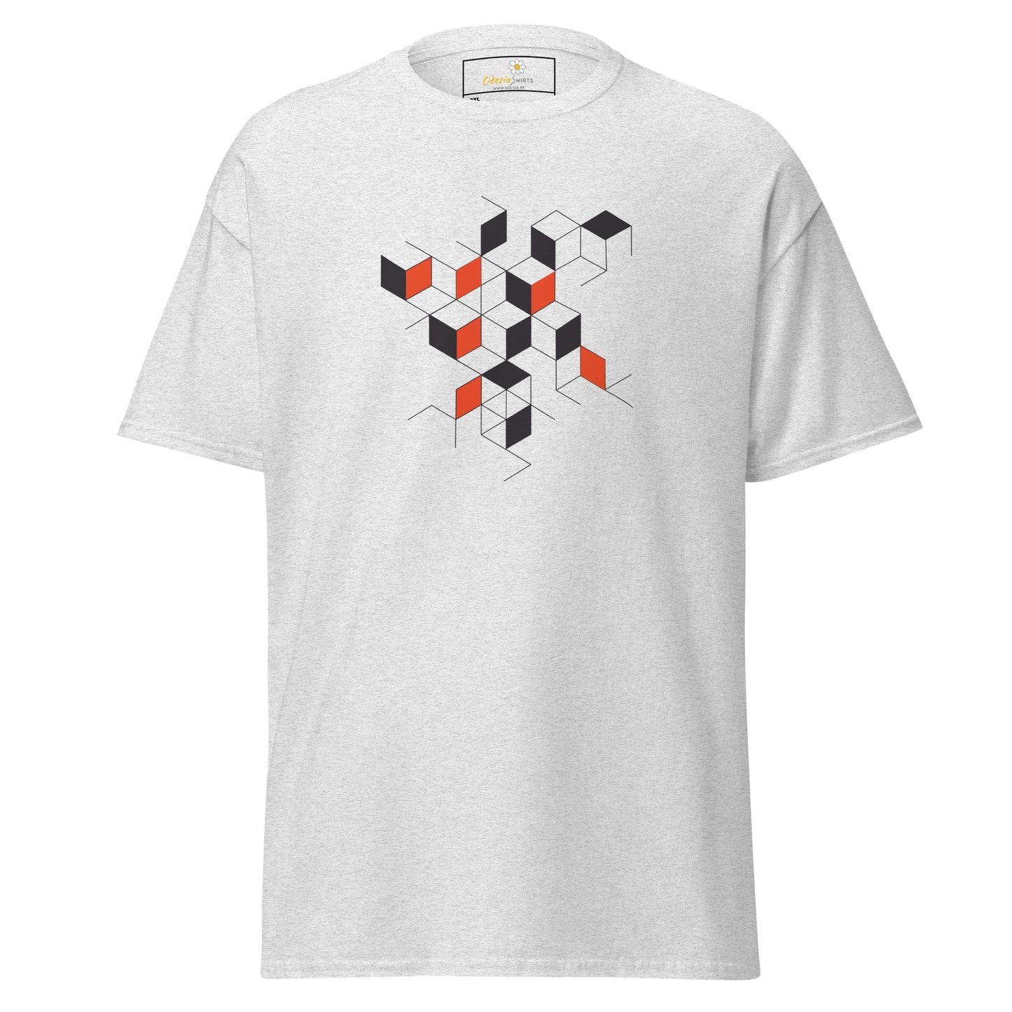 Unisex classic t-shirt - ABSTRACT SQUARES - BIG
