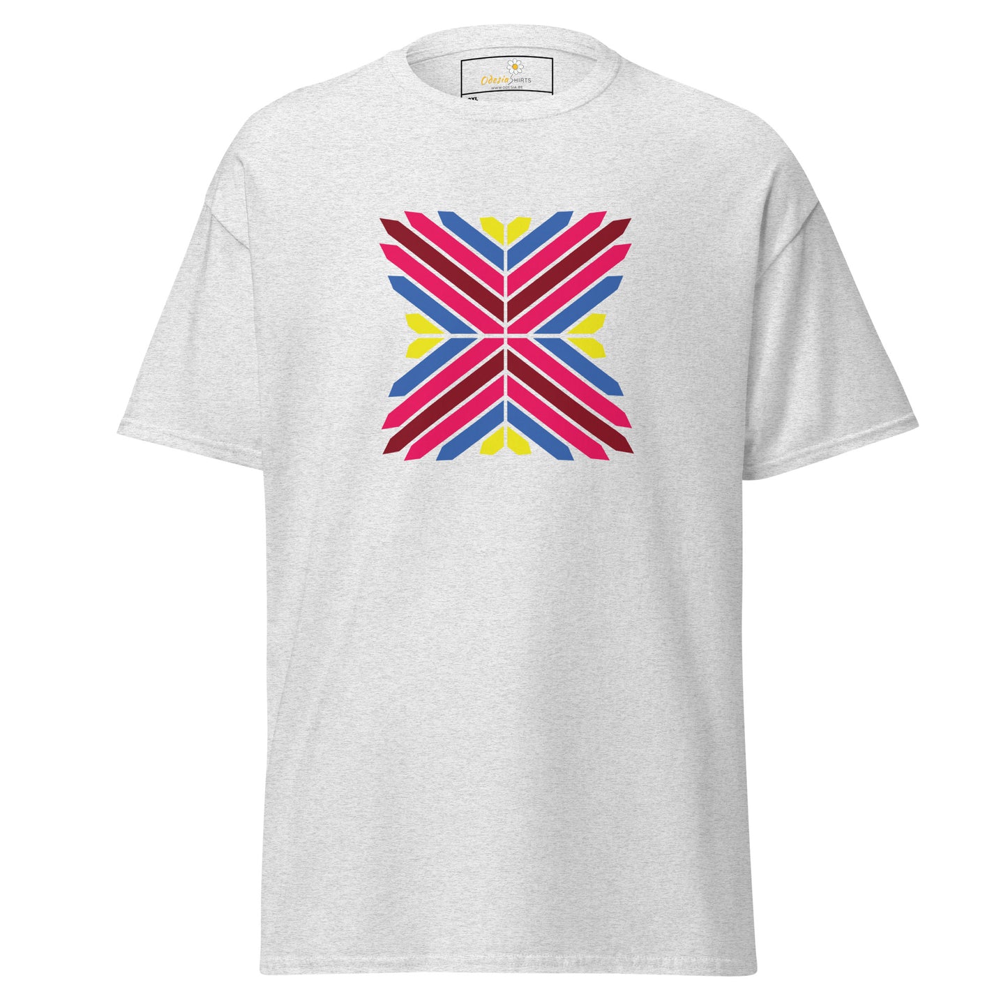 Unisex classic t-shirt - ABSTRACT TRIANGLES - BIG