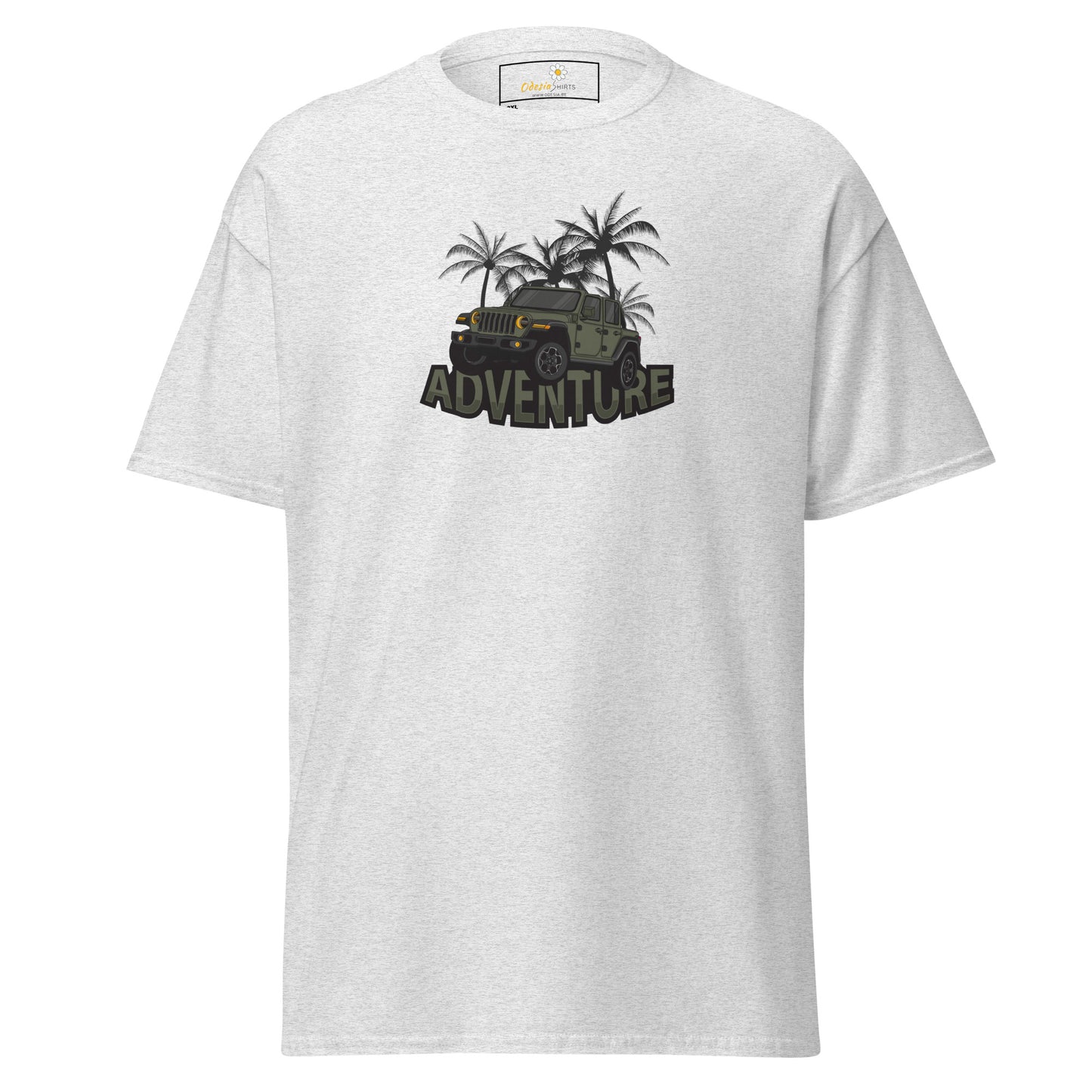 Unisex classic t-shirt - ADVENTURE OFF-ROAD 4x4 - BIG