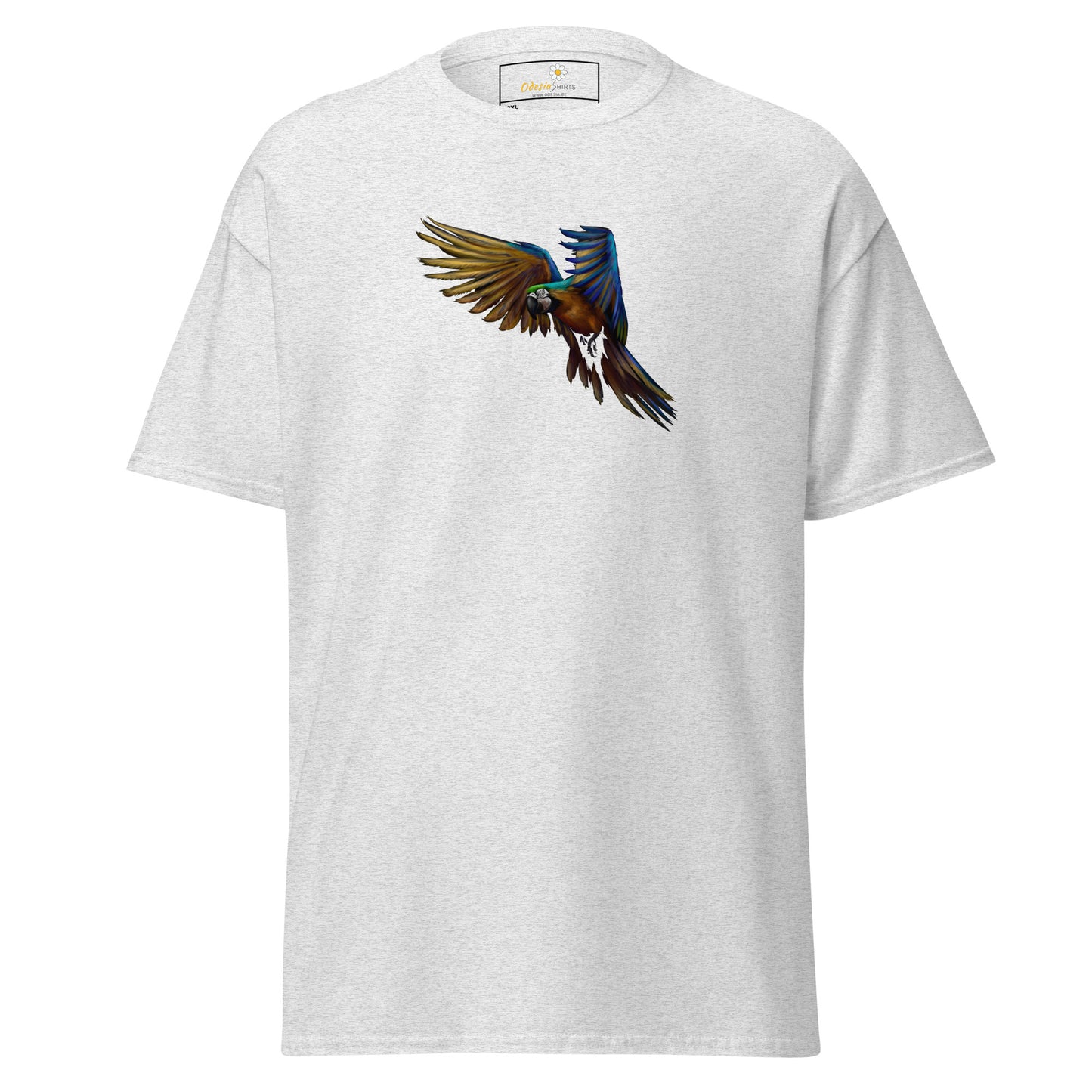 Heren klassiek t-shirt - WILDLIFE PARROT - GROOT