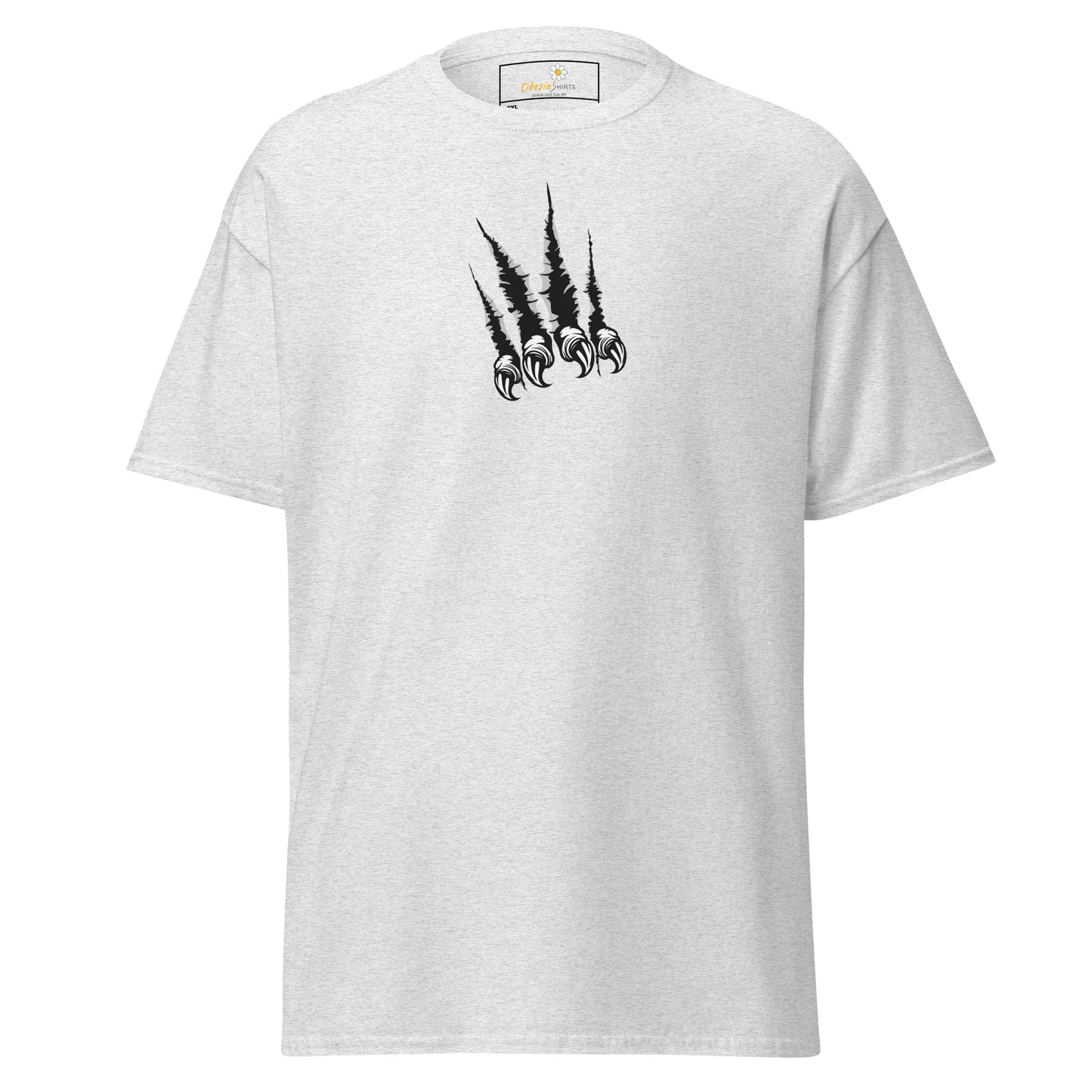 Klassiek heren t-shirt - WILDLIFE CLAWS - GROOT