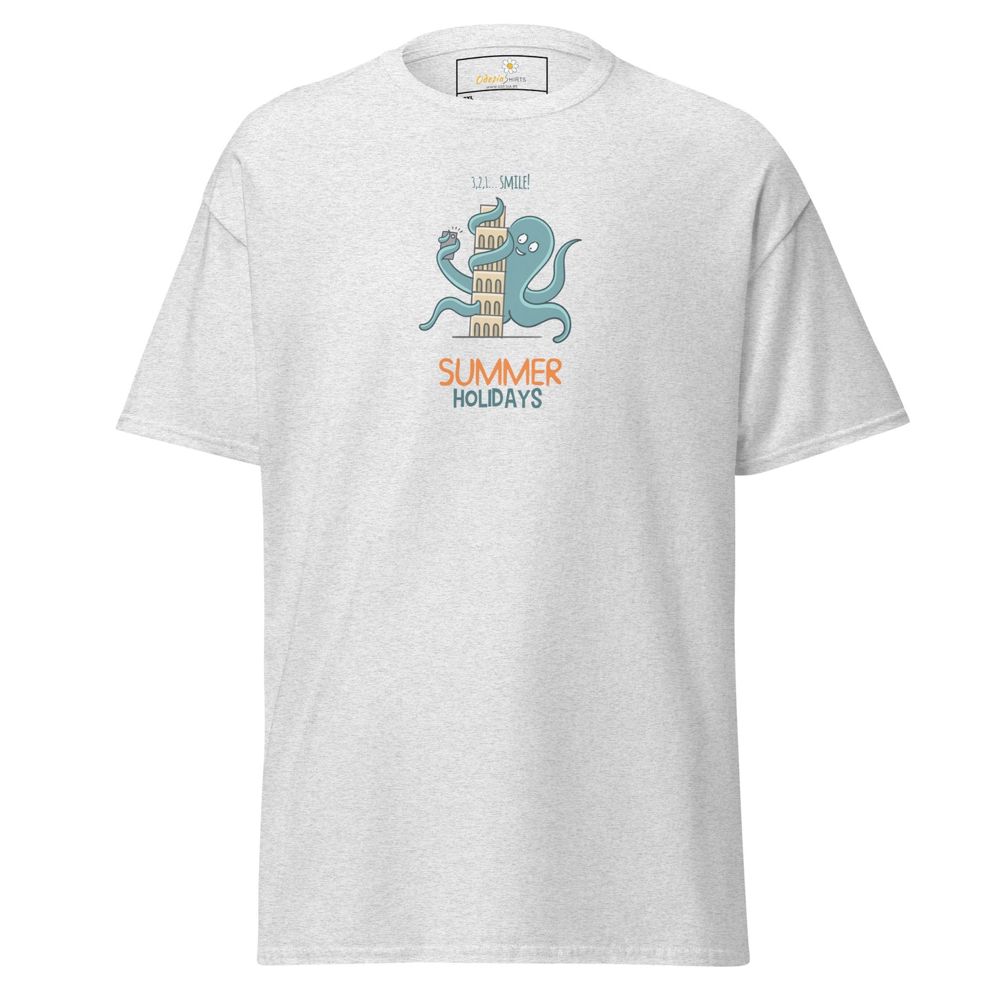 Heren klassiek t-shirt - ZOMERPLEZIERVAKANTIES - GROOT