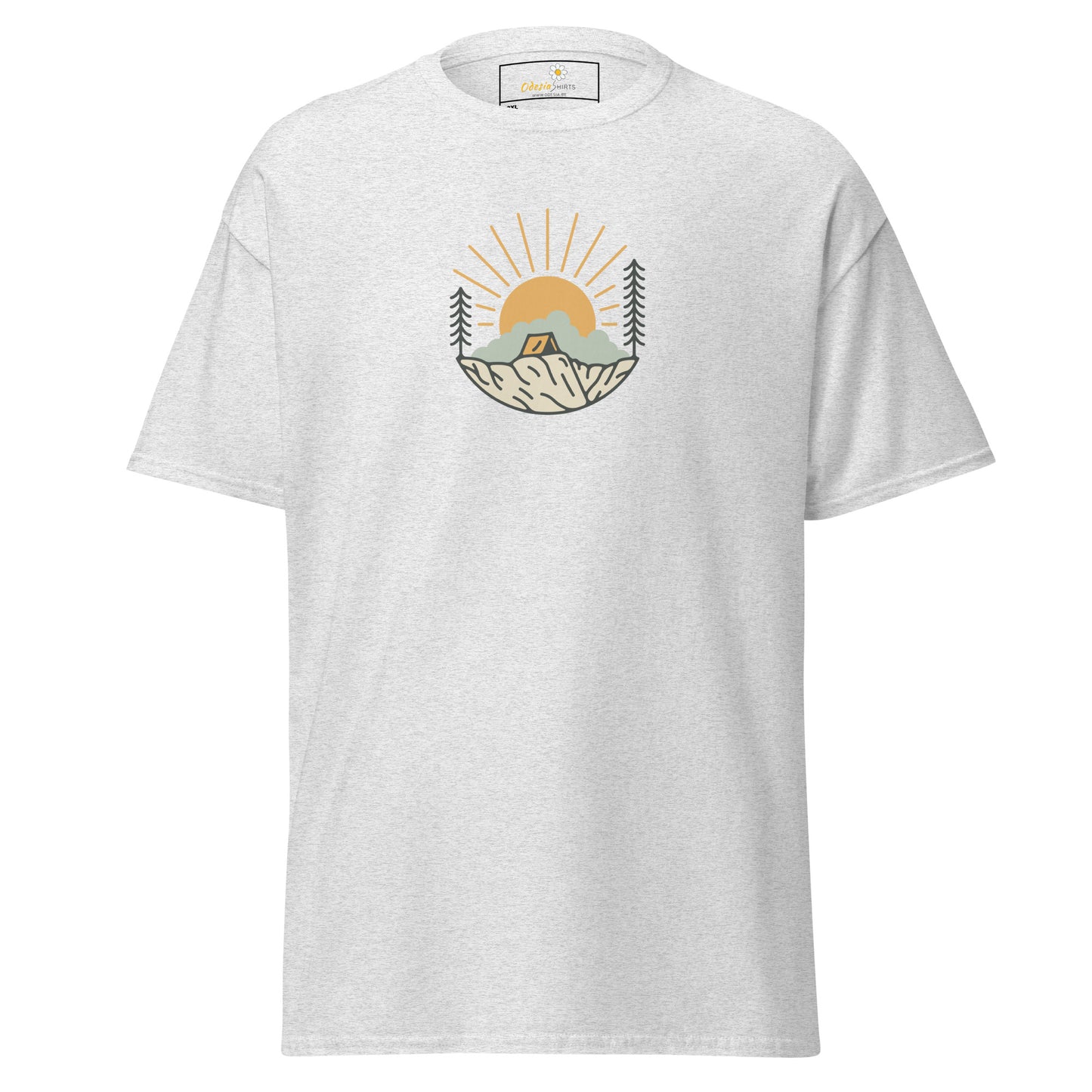Unisex classic t-shirt - ADVENTURE SUNNY CIRCLE - BIG