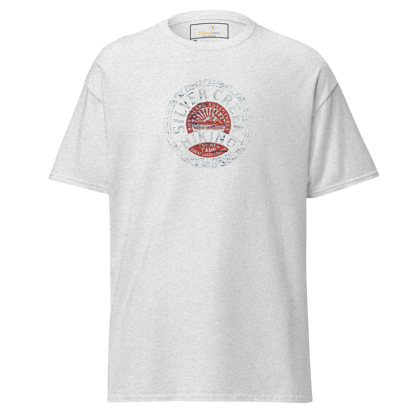 Unisex classic t-shirt - ADVENTURE SILVER CREEK HIKING - BIG
