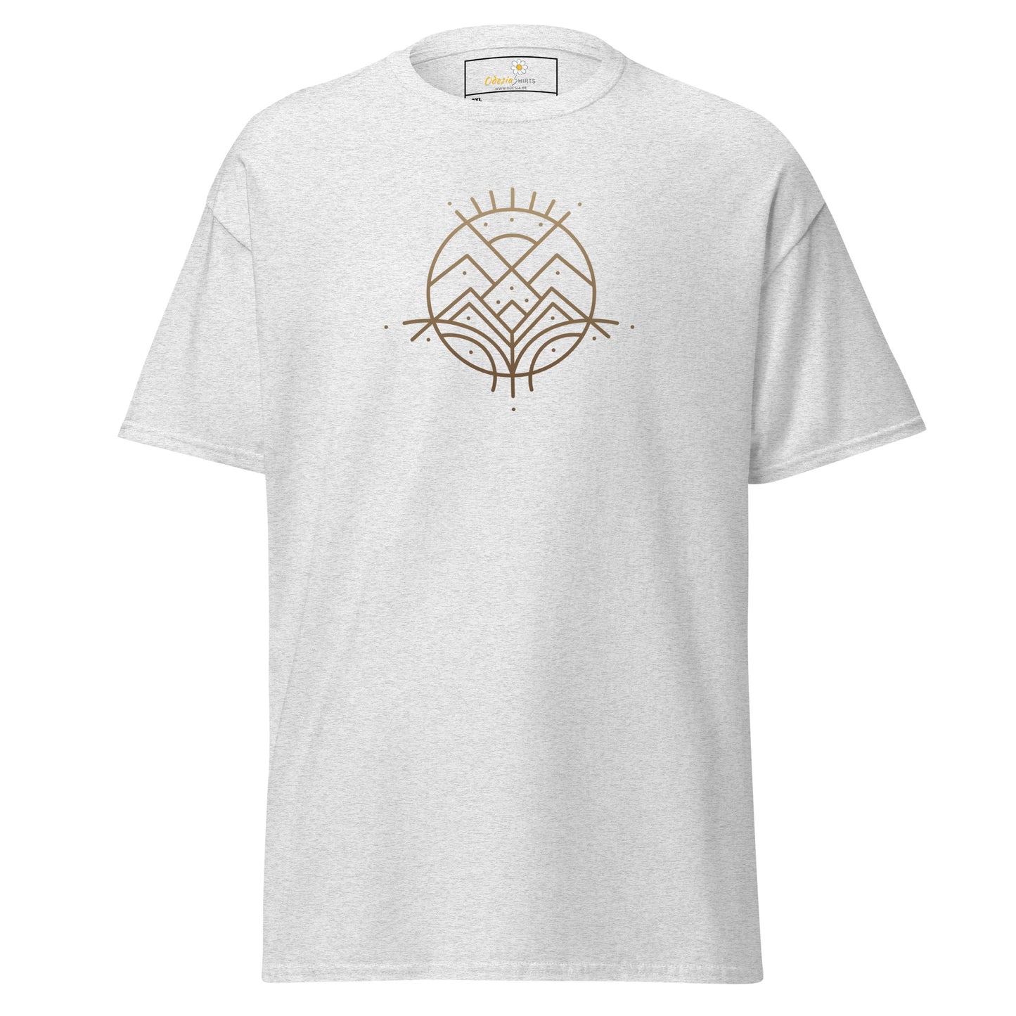 Unisex classic t-shirt - ABSTRACT LANDSCAPE - BIG