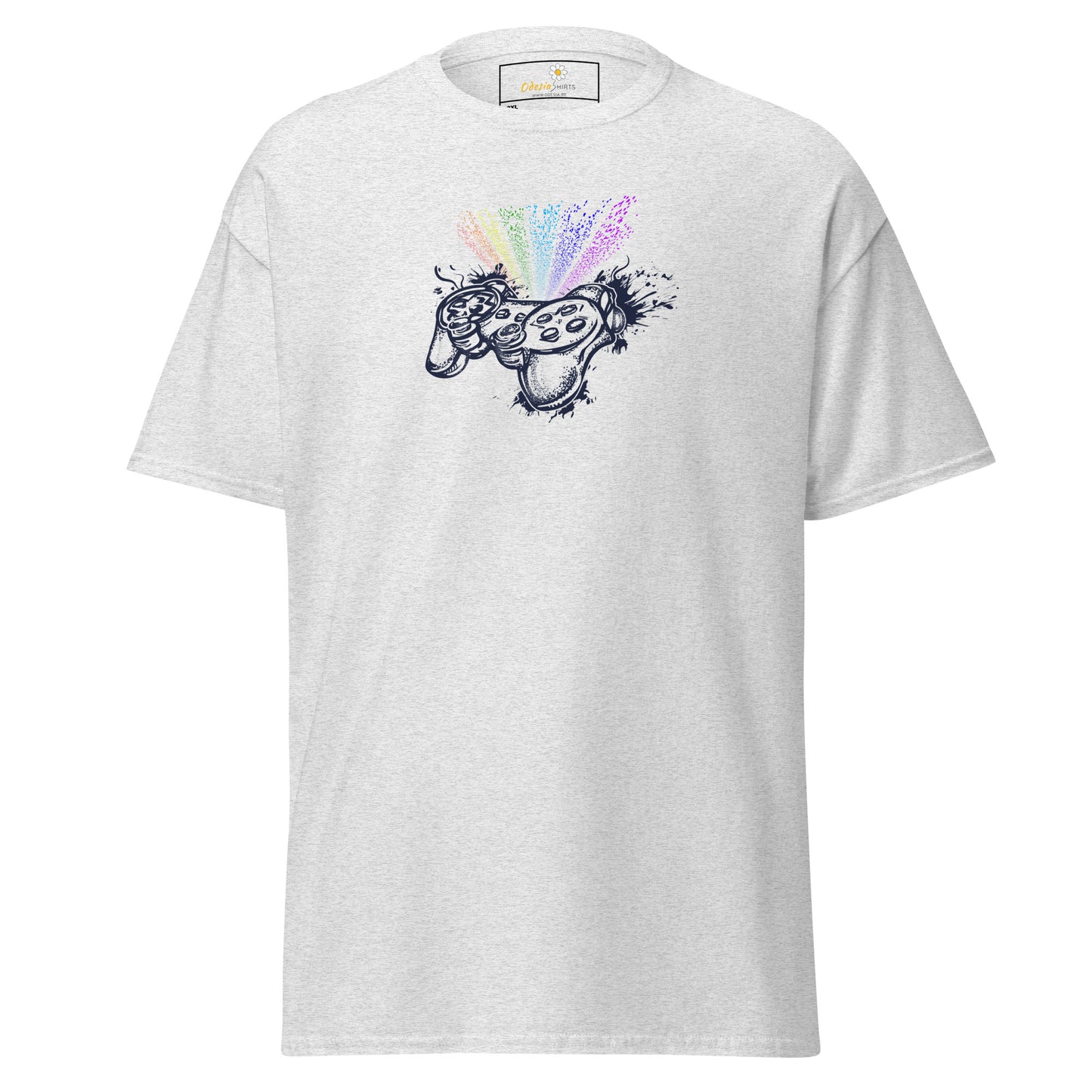 Unisex classic t-shirt - GAMERS COLORFUL CONTROLLER - BIG