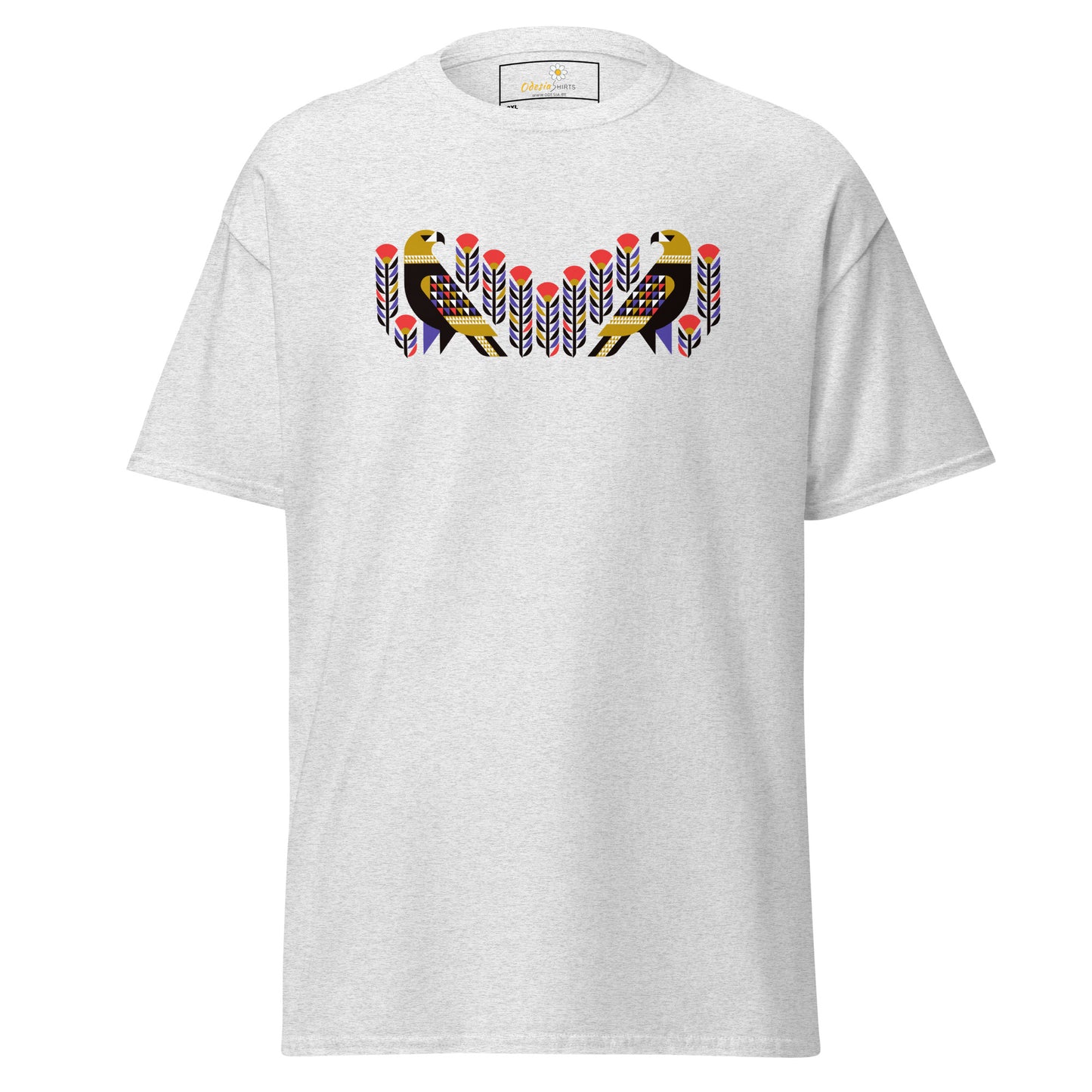 Heren klassiek t-shirt - WILDLIFE PERU BIRDS - GROOT