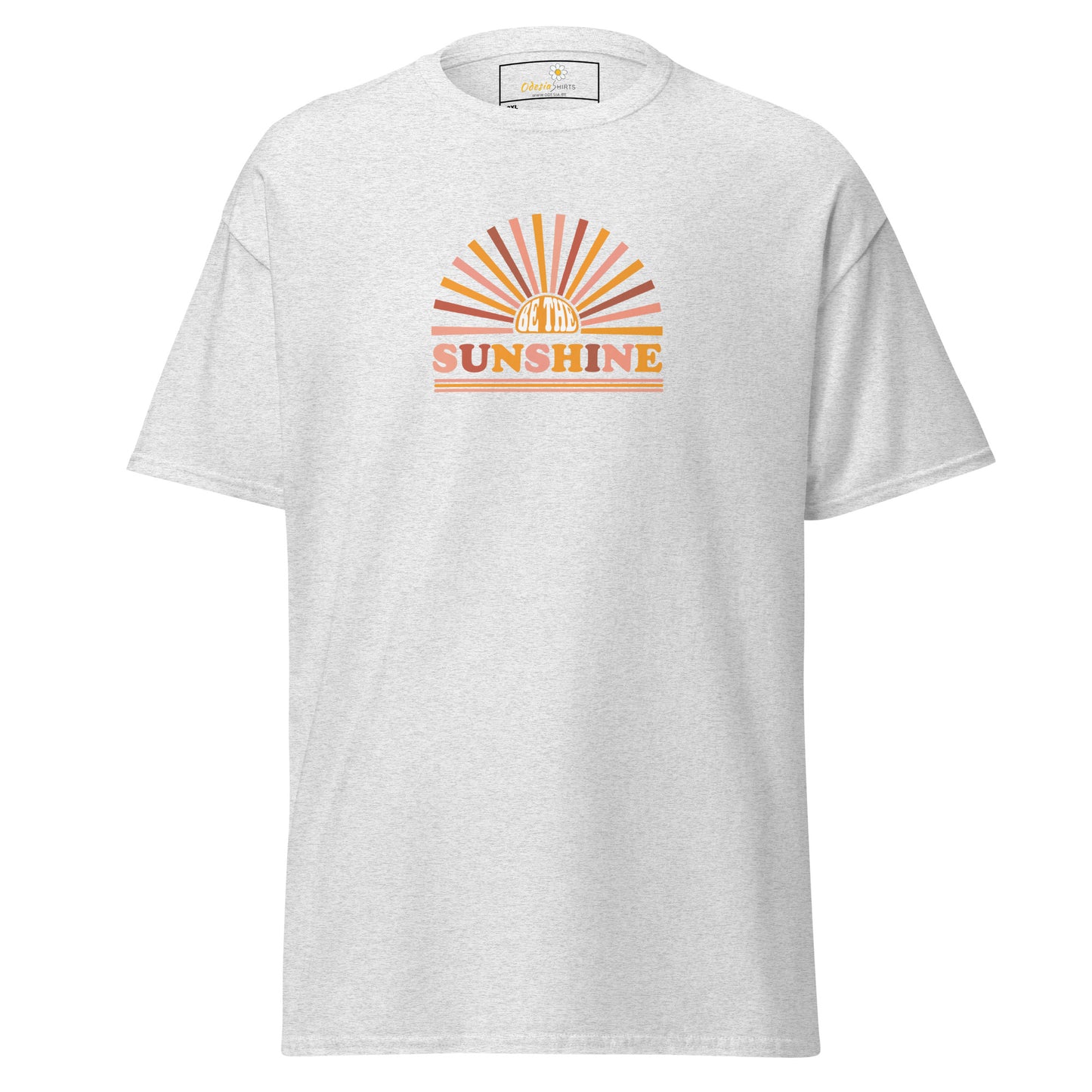 Heren klassiek t-shirt - SUMMER SUNSHINE - GROOT