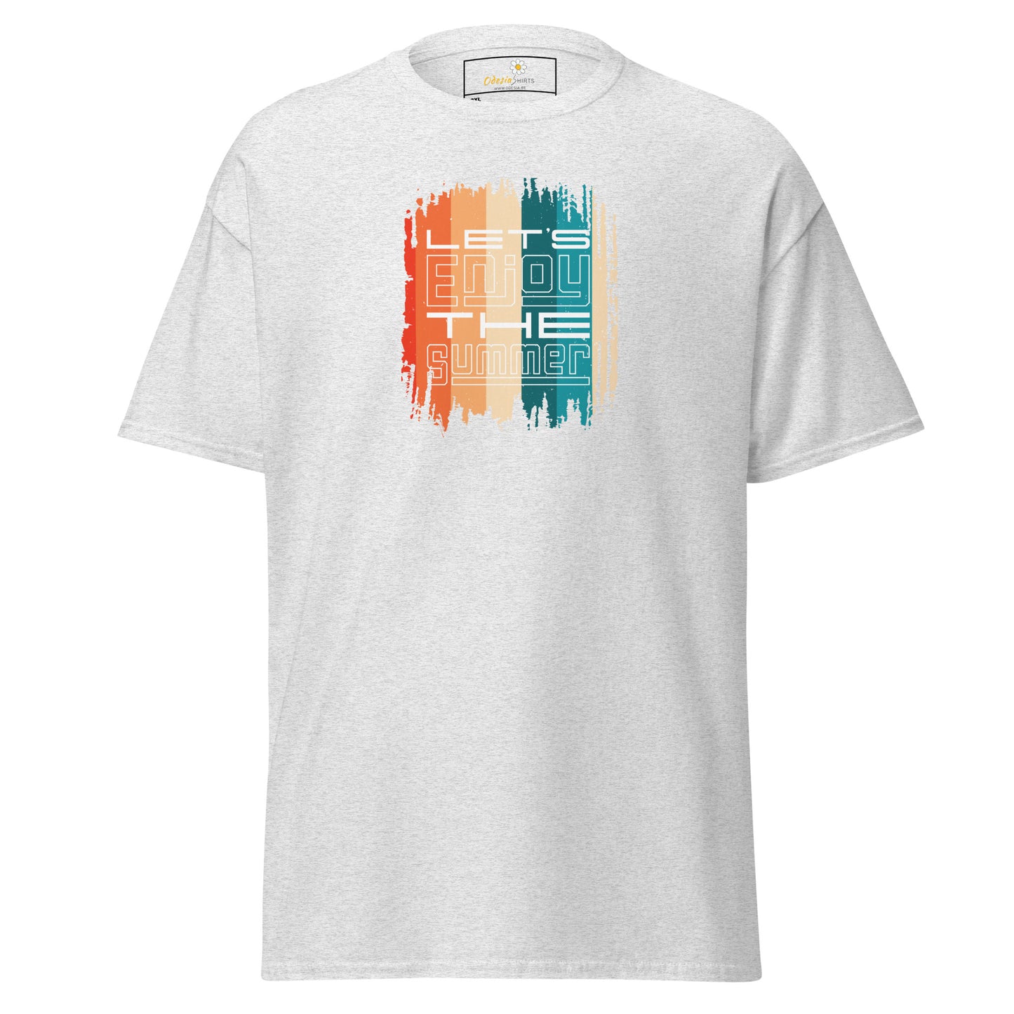 T-shirt classique pour homme - SUMMER LETS ENJOY - BIG
