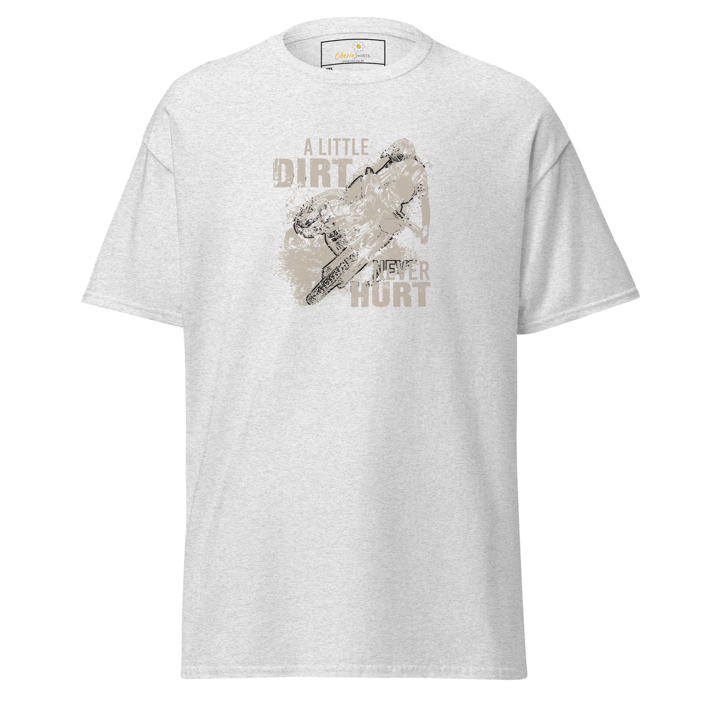 Unisex classic t-shirt - ADVENTURE DIRT NEVER HURT - BIG