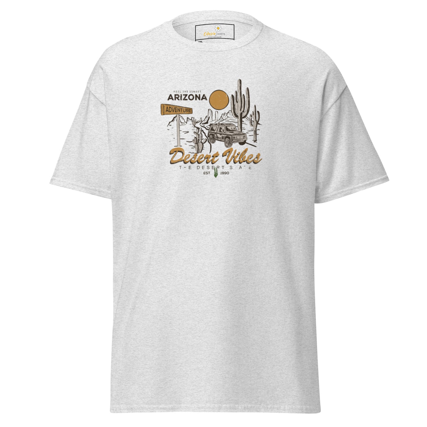 Unisex classic t-shirt - ADVENTURE DESERT VIBES - BIG