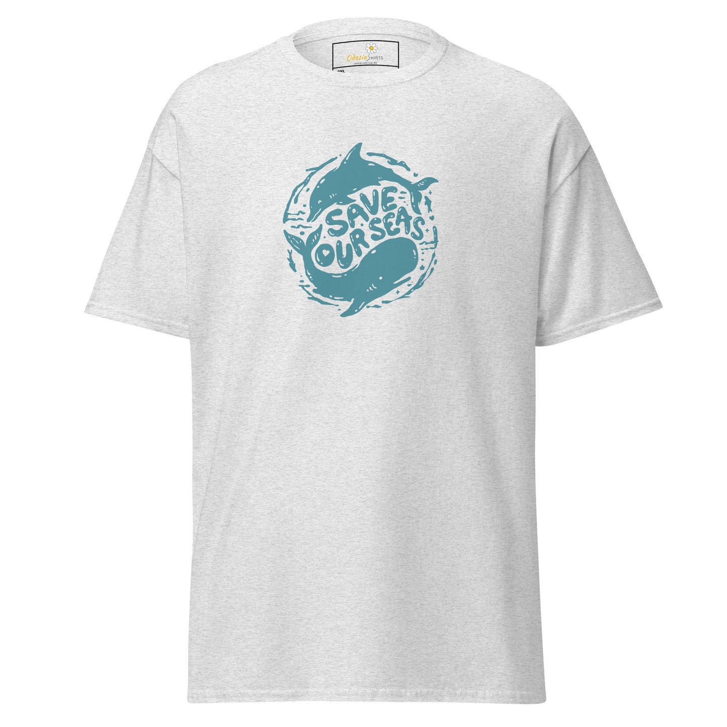Unisex classic t-shirt - ECOLOGY SEALIFE SAVE OUR SEAS - BIG