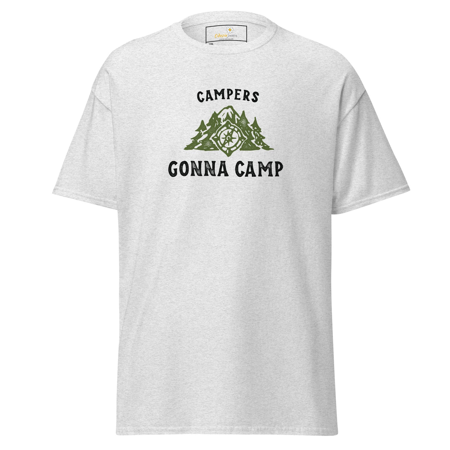 Unisex classic t-shirt - ADVENTURE CAMPERS GONNA CAMP - BIG