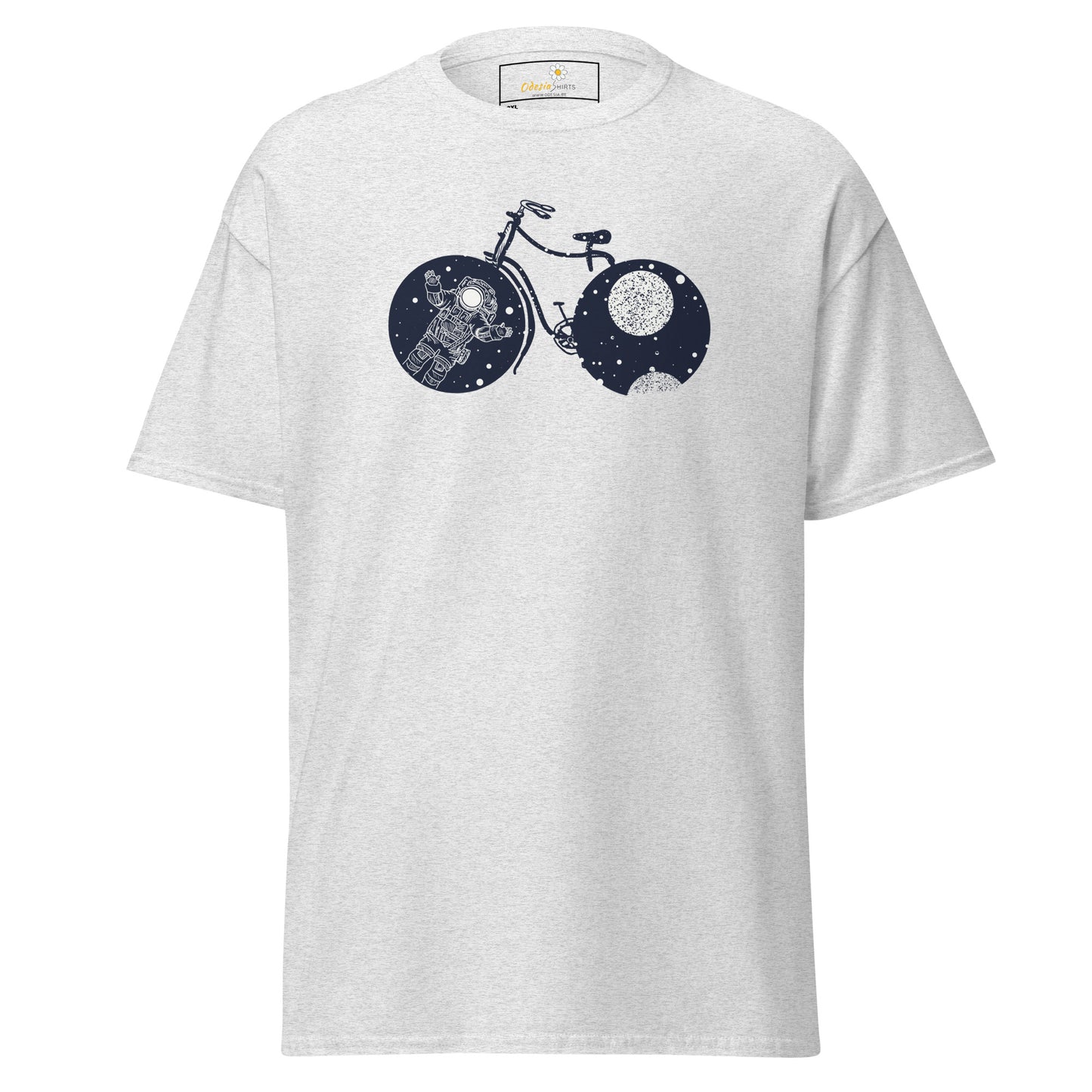 Unisex classic t-shirt - ASTRONAUT BIKE - BIG