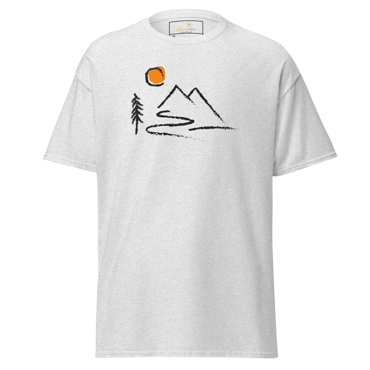 Unisex classic t-shirt - ADVENTURE OIUTDOORS FUN - BIG