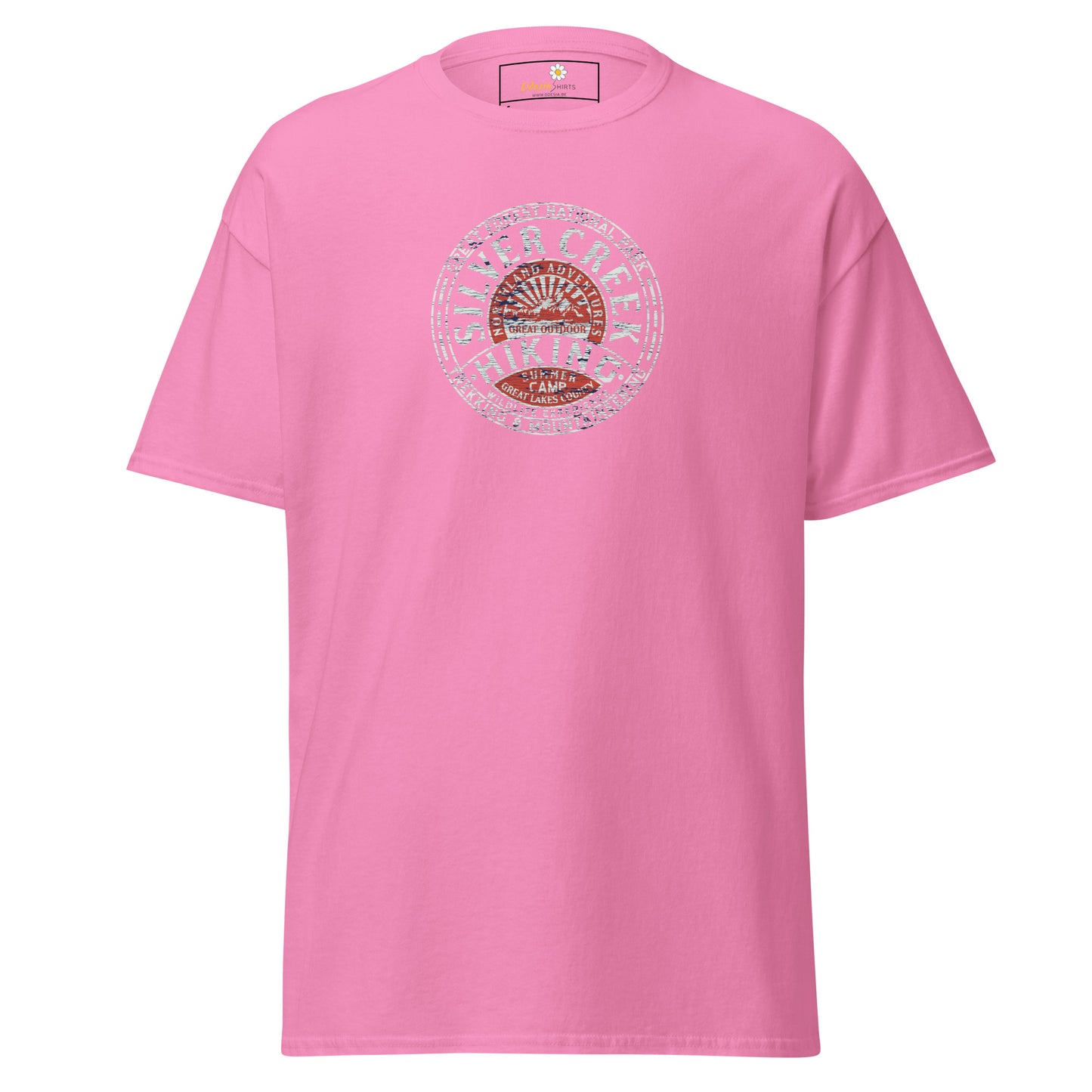 Heren klassiek T-shirt - ADVENTURE SILVER CREEK HIKING - REGULAR