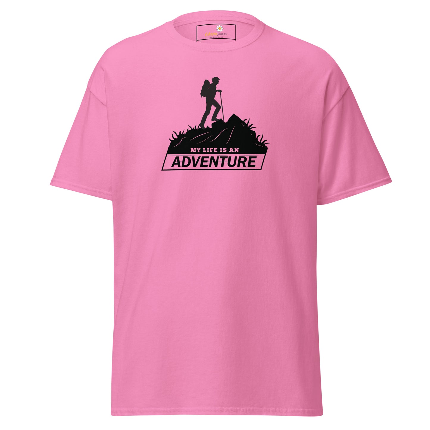 Unisex classic t-shirt - ADVENTURE MOUNTAIN - REGULAR