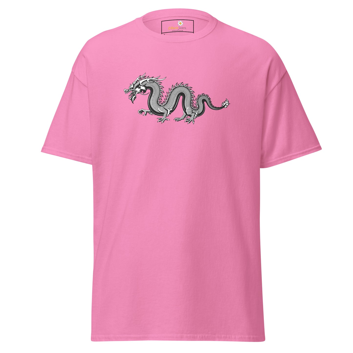 T-shirt classique unisexe - DRAGON GRIS MYSTIQUE - RÉGULIER