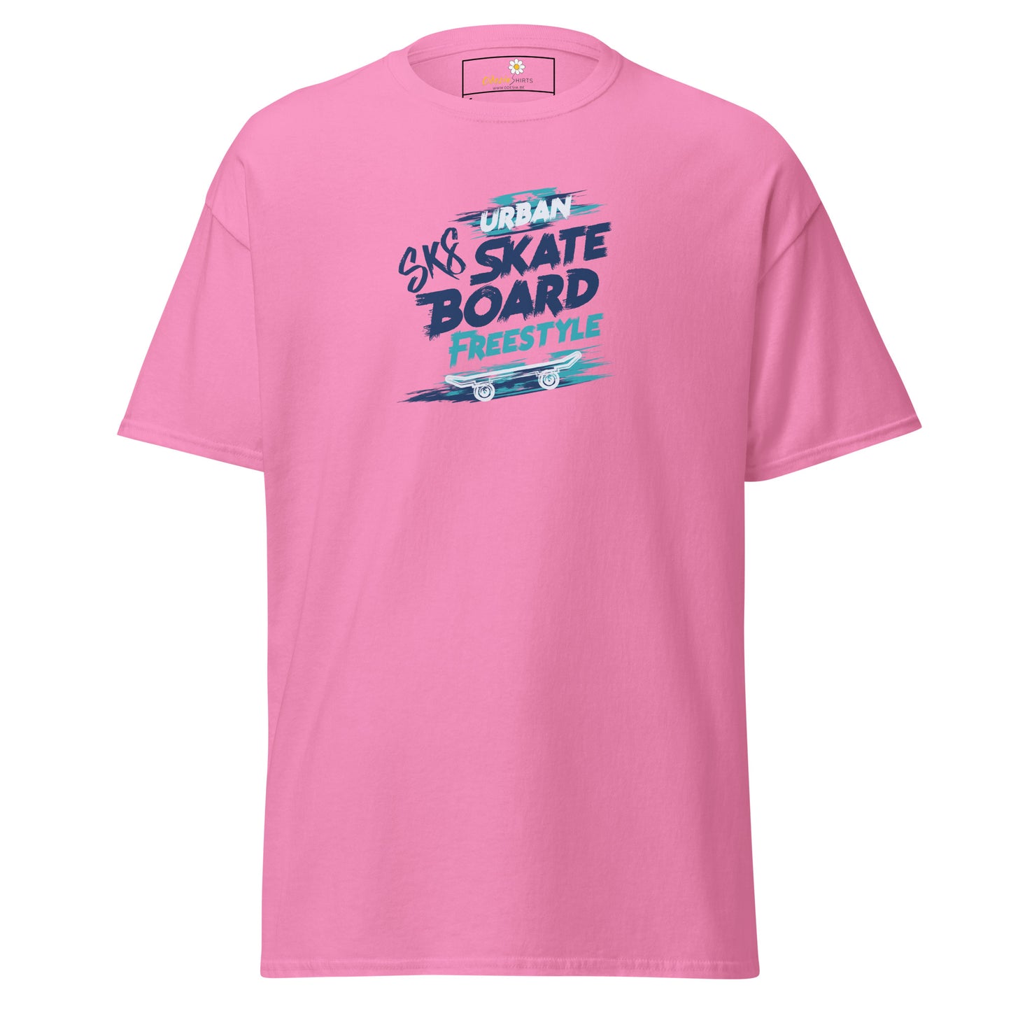 Unisex classic t-shirt - SPORT SKATEBOARD FREESTYLE - REGULAR