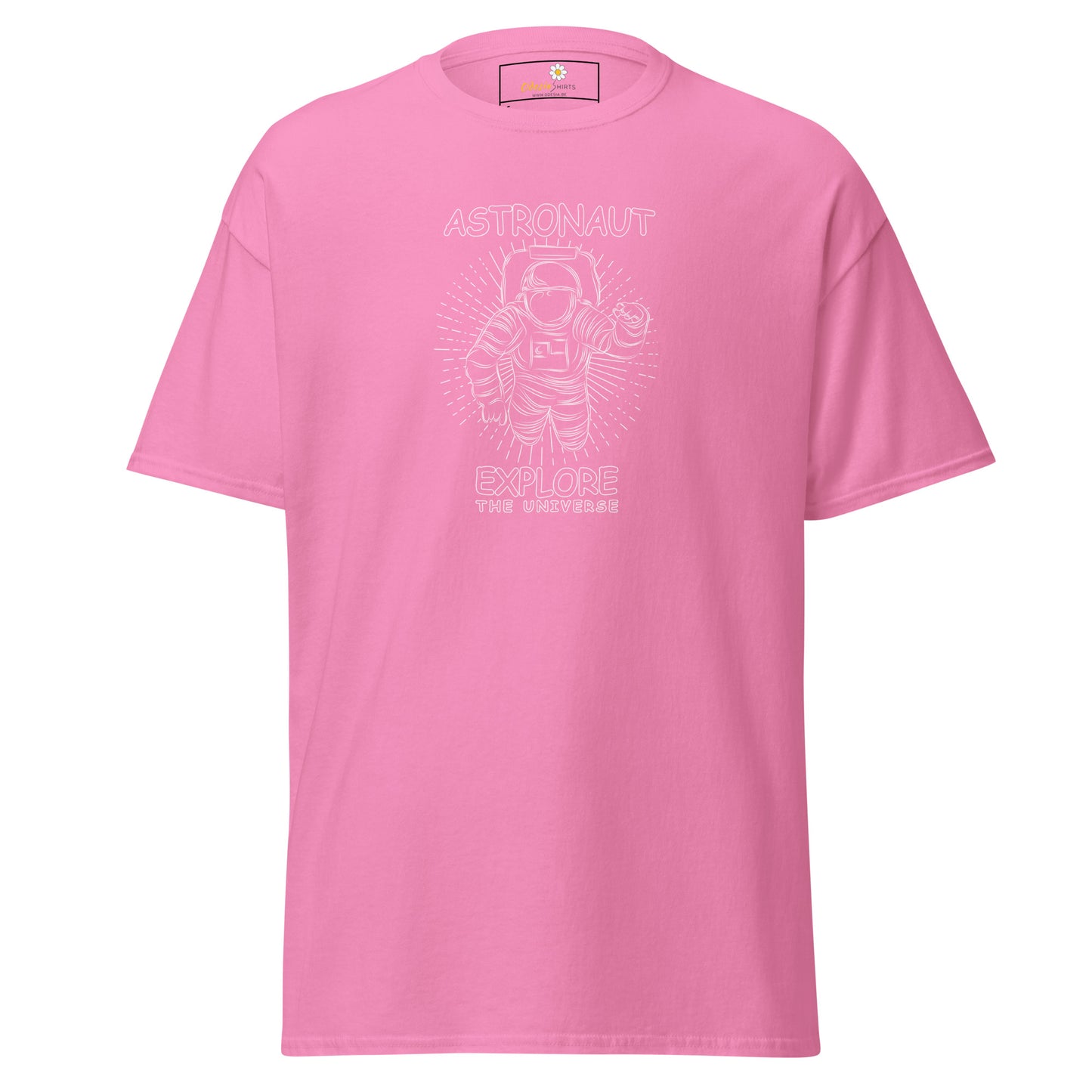 T-shirt classique unisexe - ASTRONAUT EXPLORE UNIVERSE - REGULAR