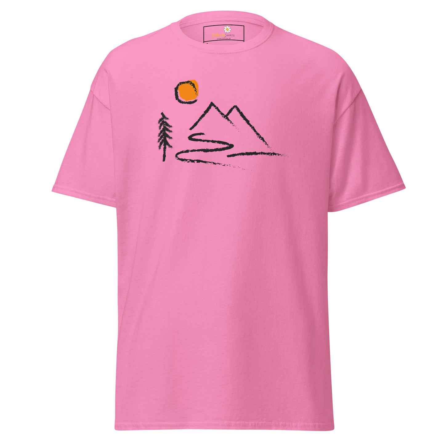 Unisex classic t-shirt - ADVENTURE OUTDOORS FUN - REGULAR
