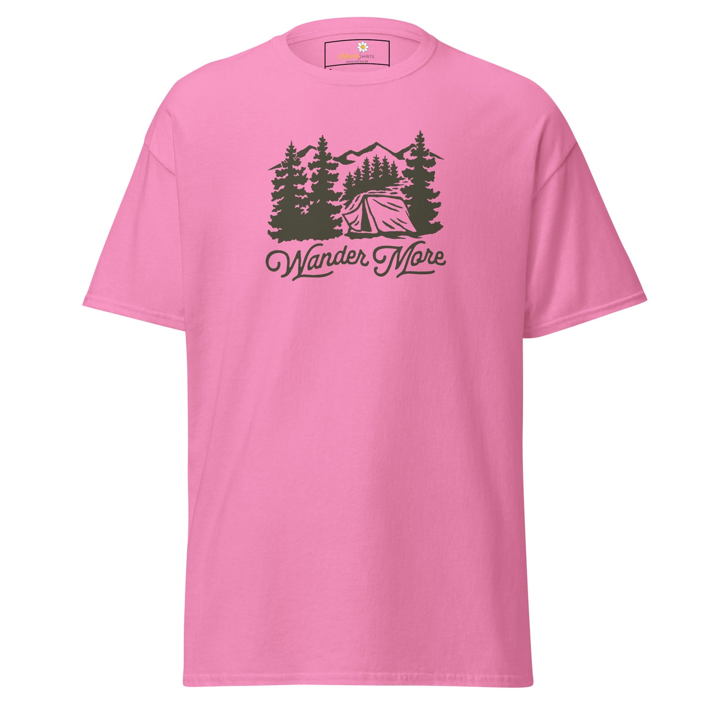 Unisex classic t-shirt - ADVENTURE OUTDOORS WANDER - REGULAR