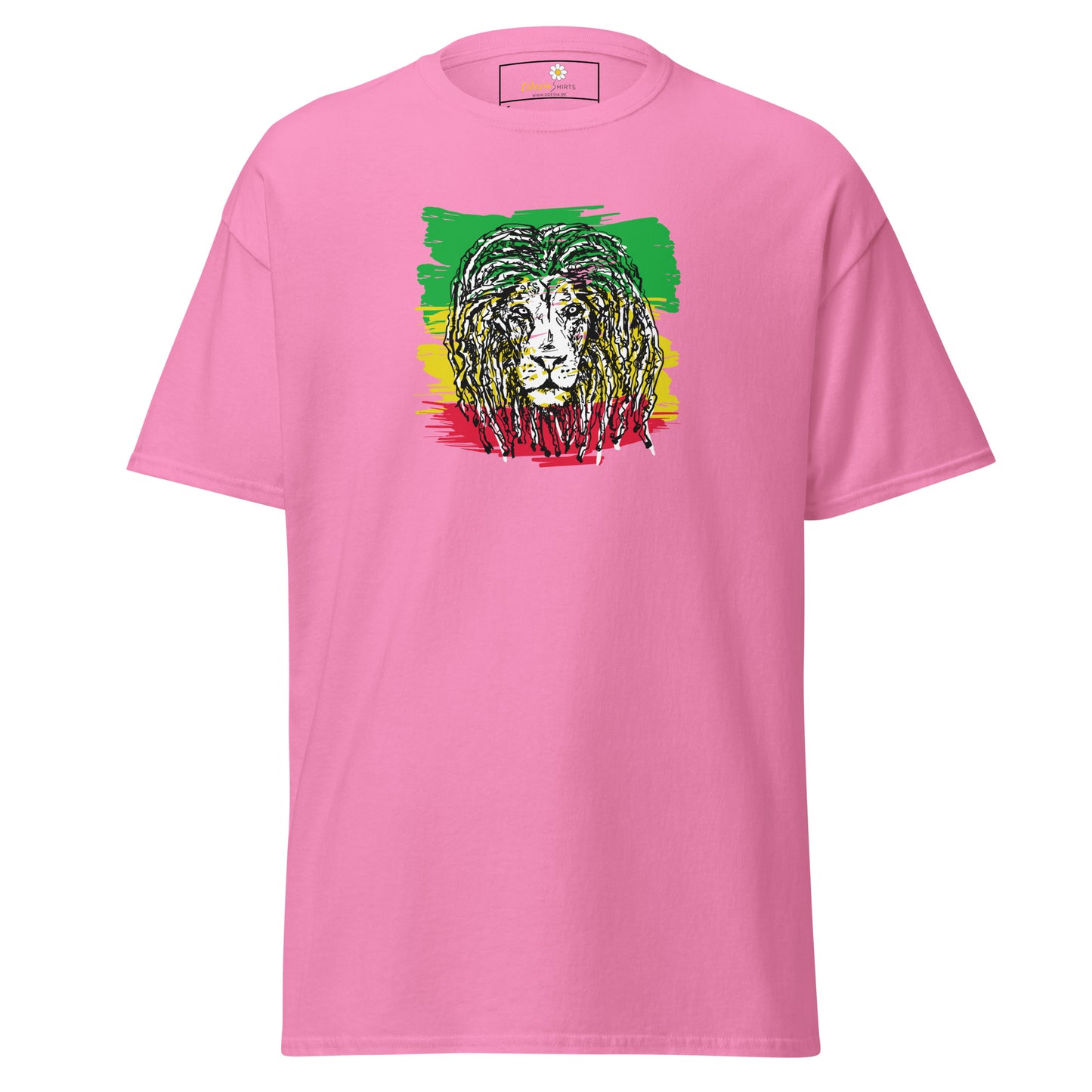 Unisex classic t-shirt - WILD LIFE MUSIC LION REGGAE - REGULAR