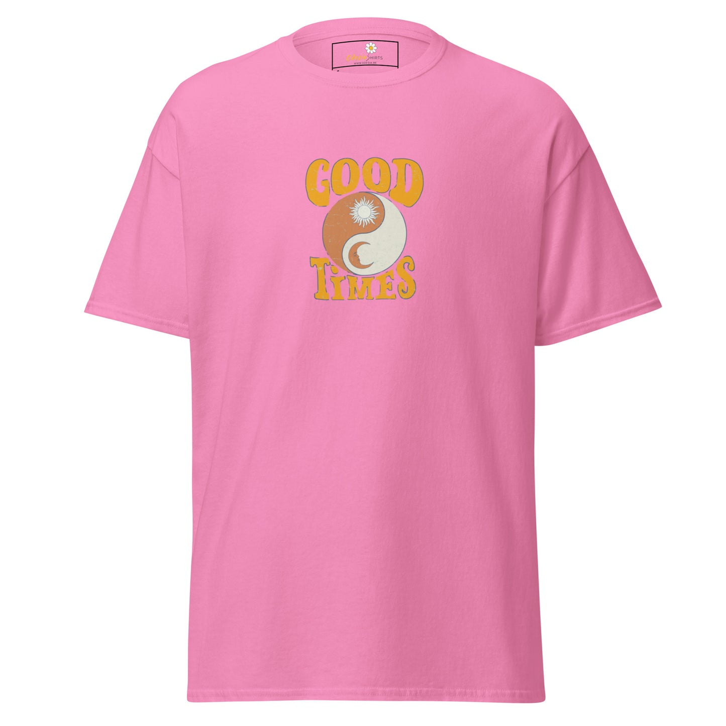 Unisex classic t-shirt - POSITIVE GOOD TIMES YIN YANG - REGULAR