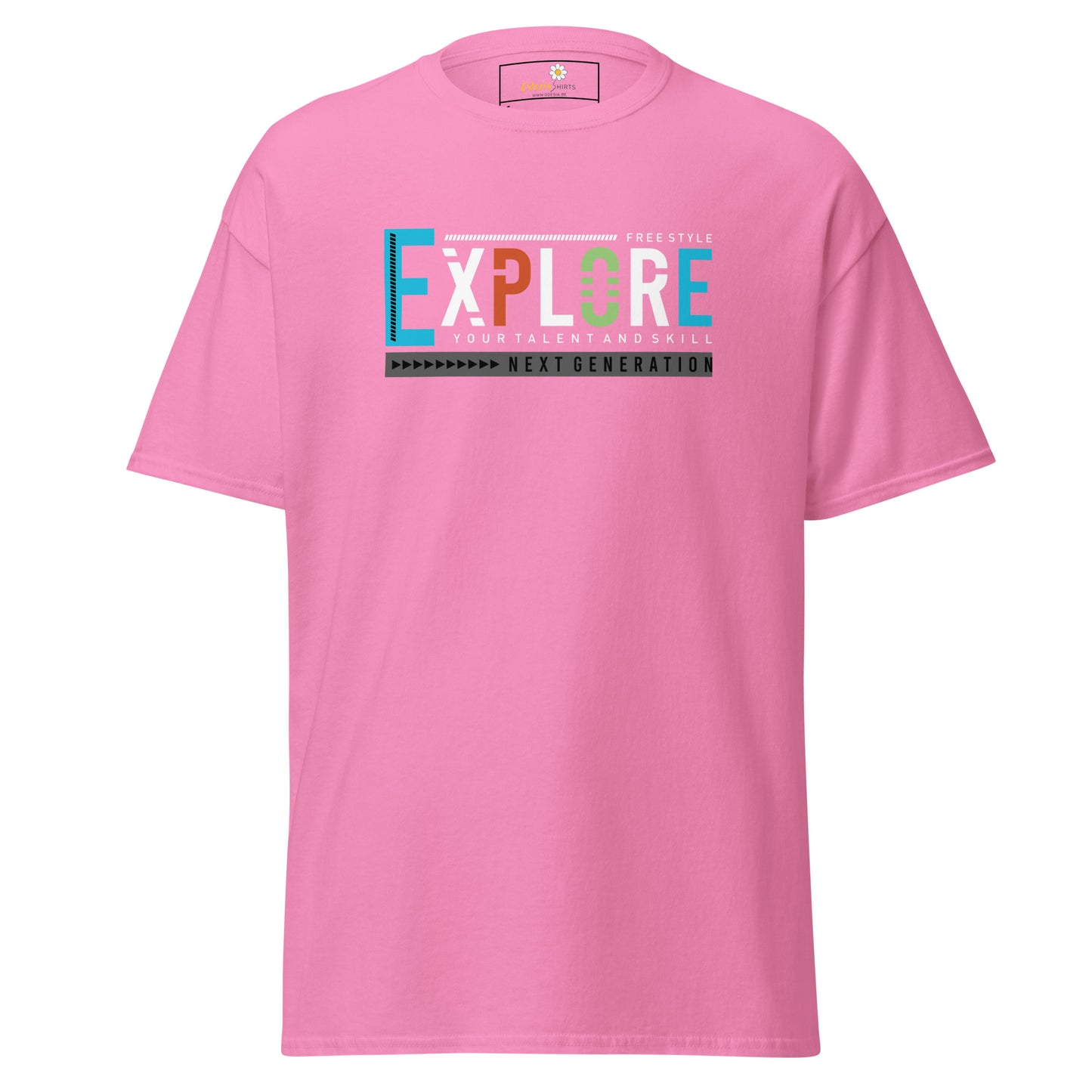Unisex classic t-shirt - ADVENTURE EXPLORE FREESTYLE - REGULAR