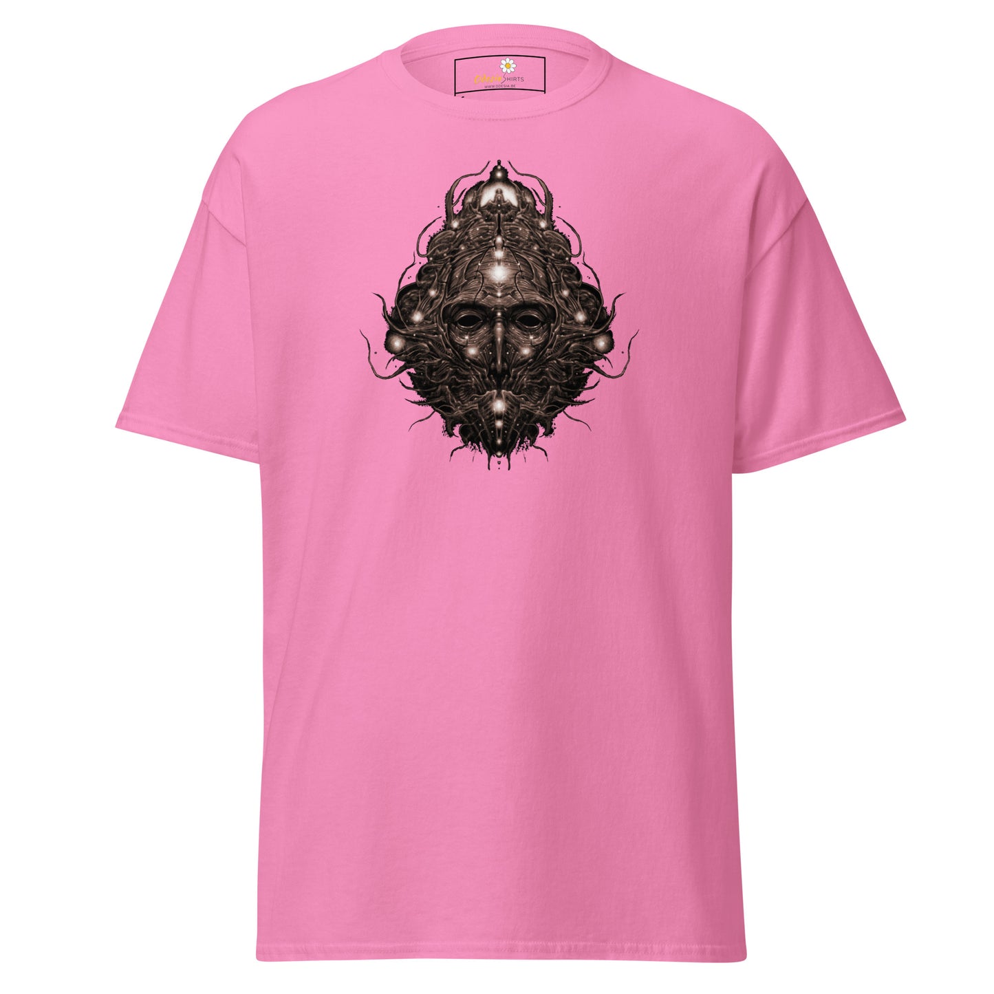 Unisex classic t-shirt - ABSTRACT HUMAN FACE - REGULAR