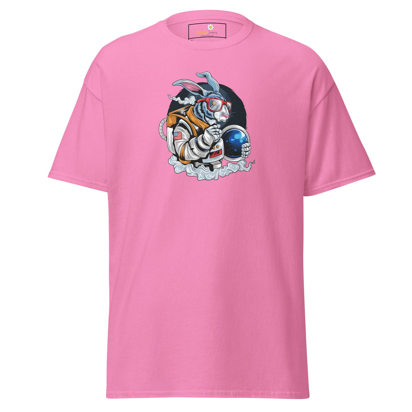 T-shirt classique unisexe - LAPIN ASTRONAUTE - RÉGULIER