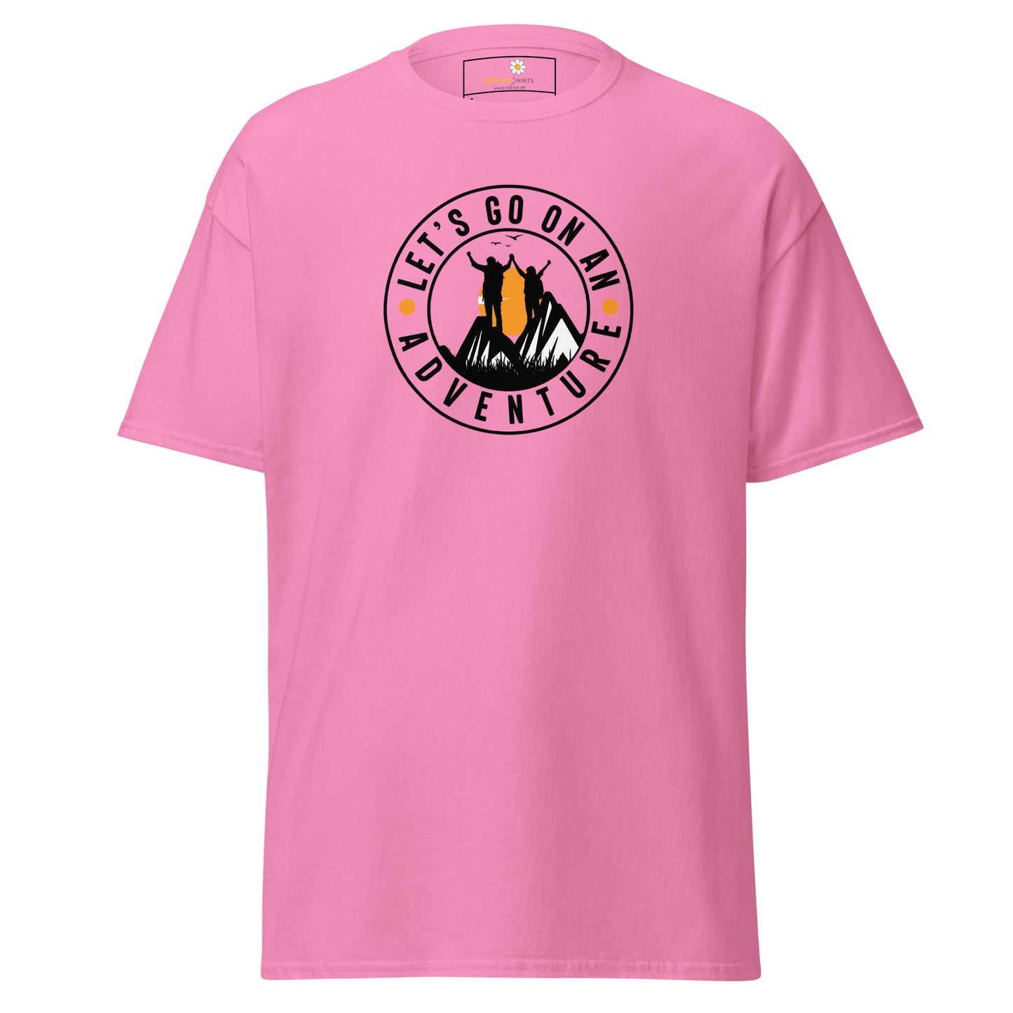 Unisex classic t-shirt - ADVENTURE GO ON - REGULAR