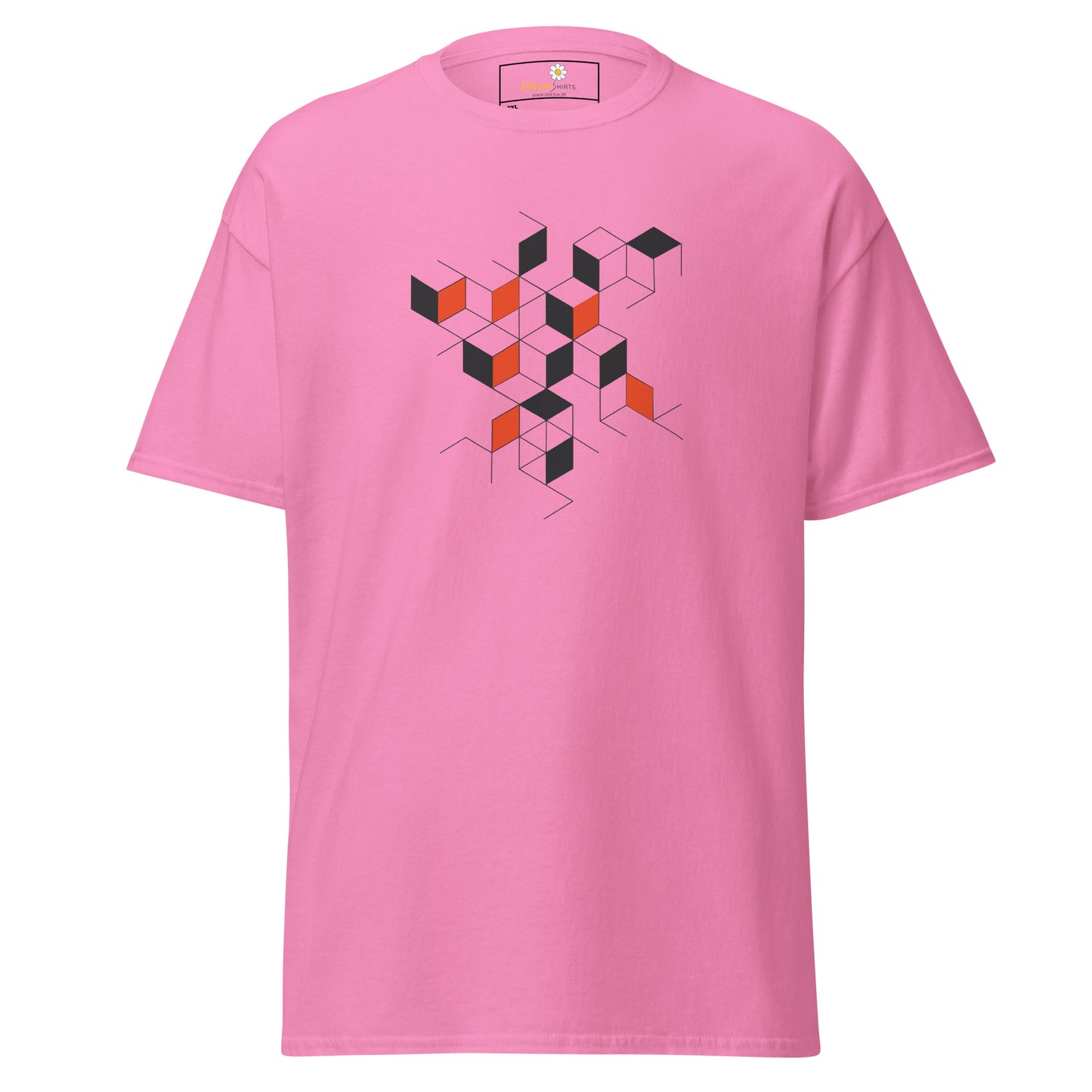 Unisex classic t-shirt - ABSTRACT SQUARES - BIG