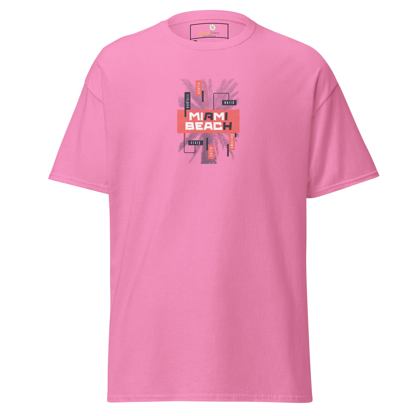 Unisex classic t-shirt - COUNTRY SUMMER MIAMI BEACH - BIG