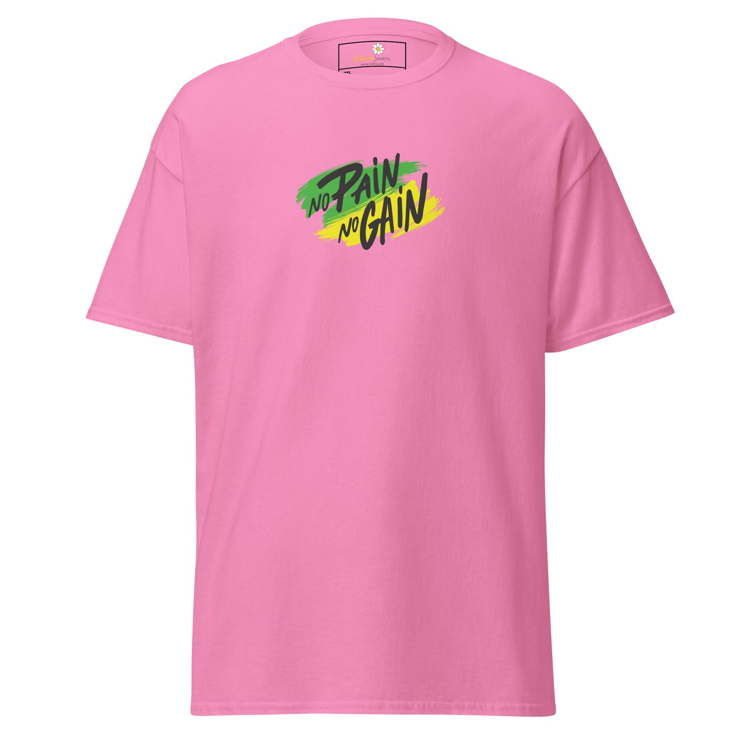 Unisex classic t-shirt - SPORT NO PAIN NO GAIN - BIG