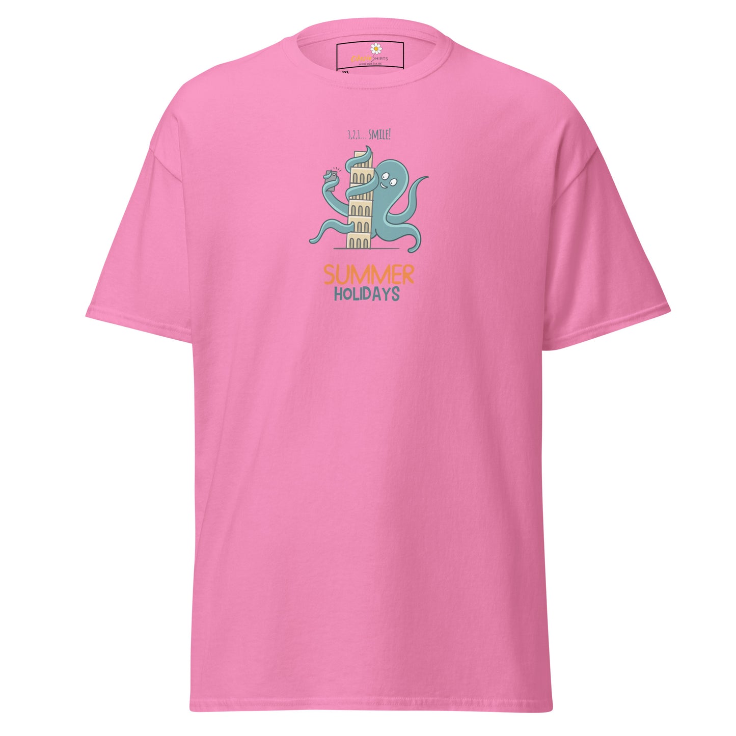 Heren klassiek t-shirt - ZOMERPLEZIERVAKANTIES - GROOT