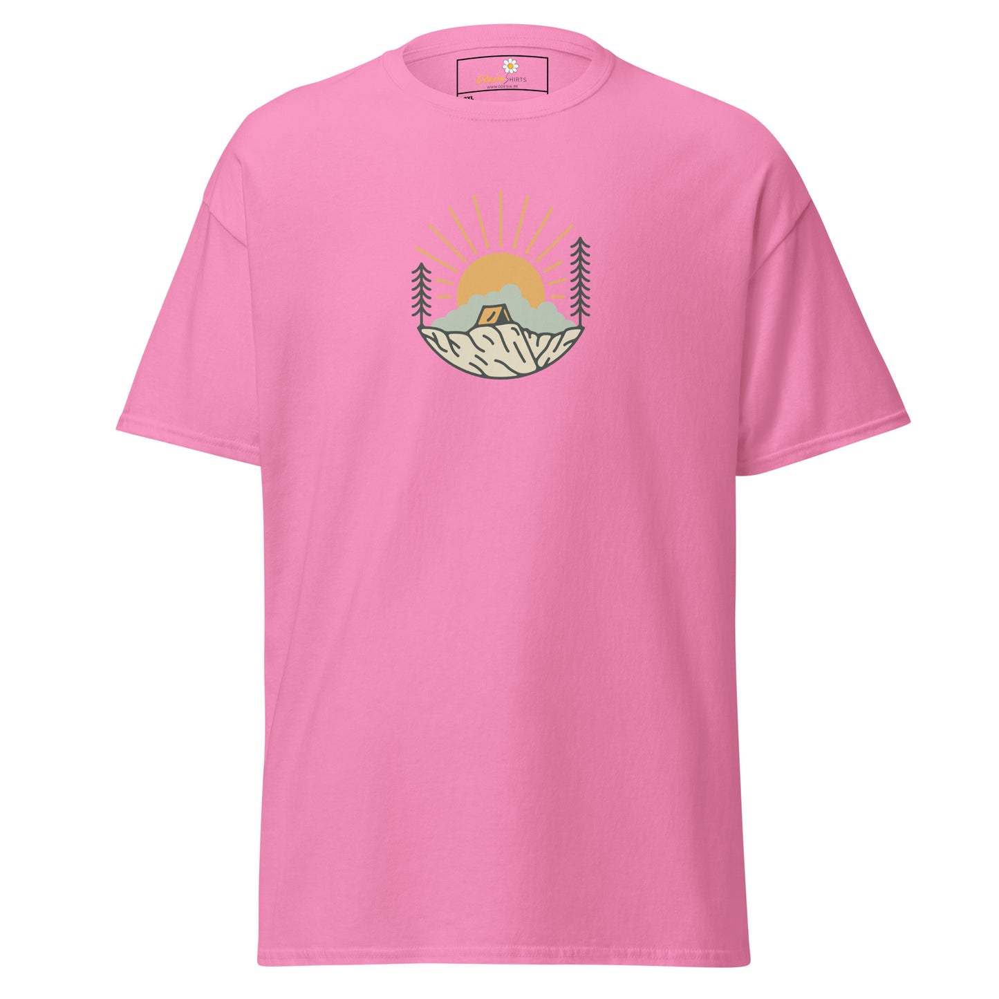 Unisex classic t-shirt - ADVENTURE SUNNY CIRCLE - BIG
