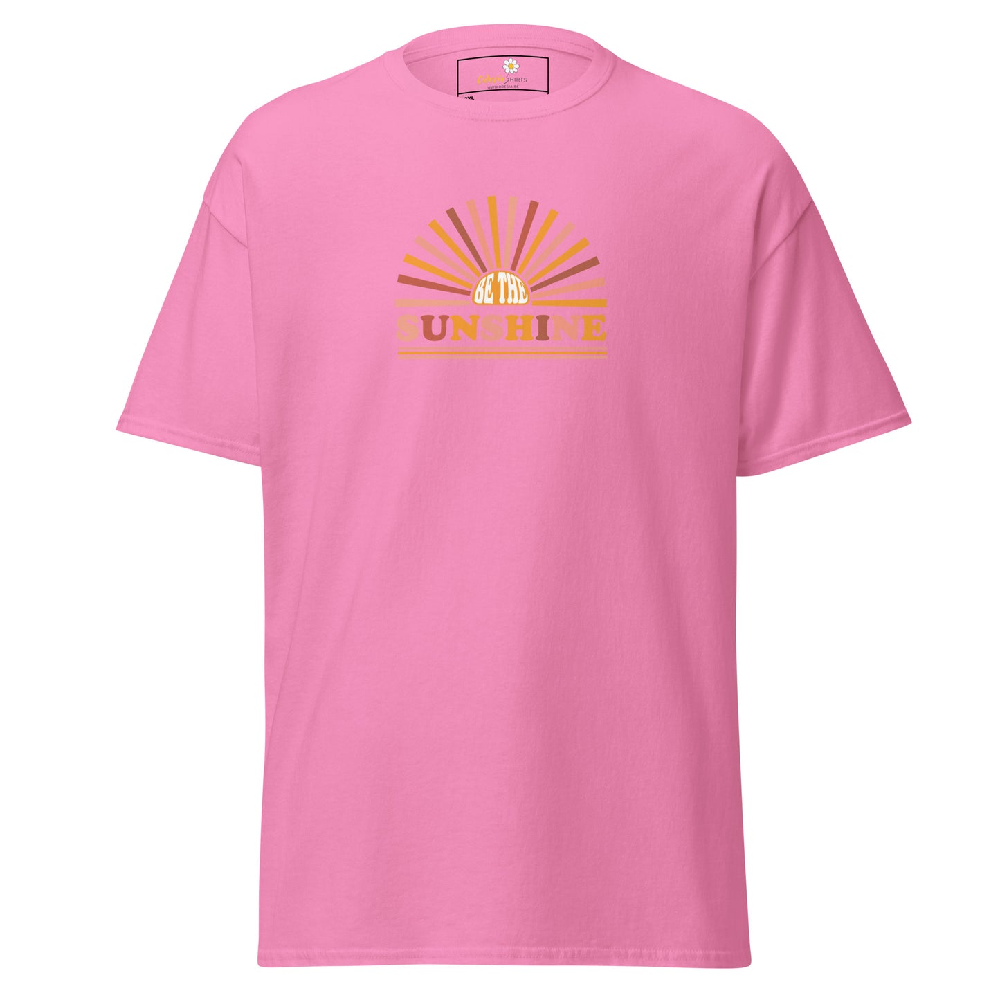 Heren klassiek t-shirt - SUMMER SUNSHINE - GROOT