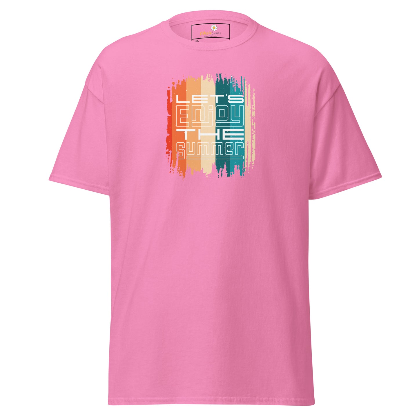 T-shirt classique pour homme - SUMMER LETS ENJOY - BIG