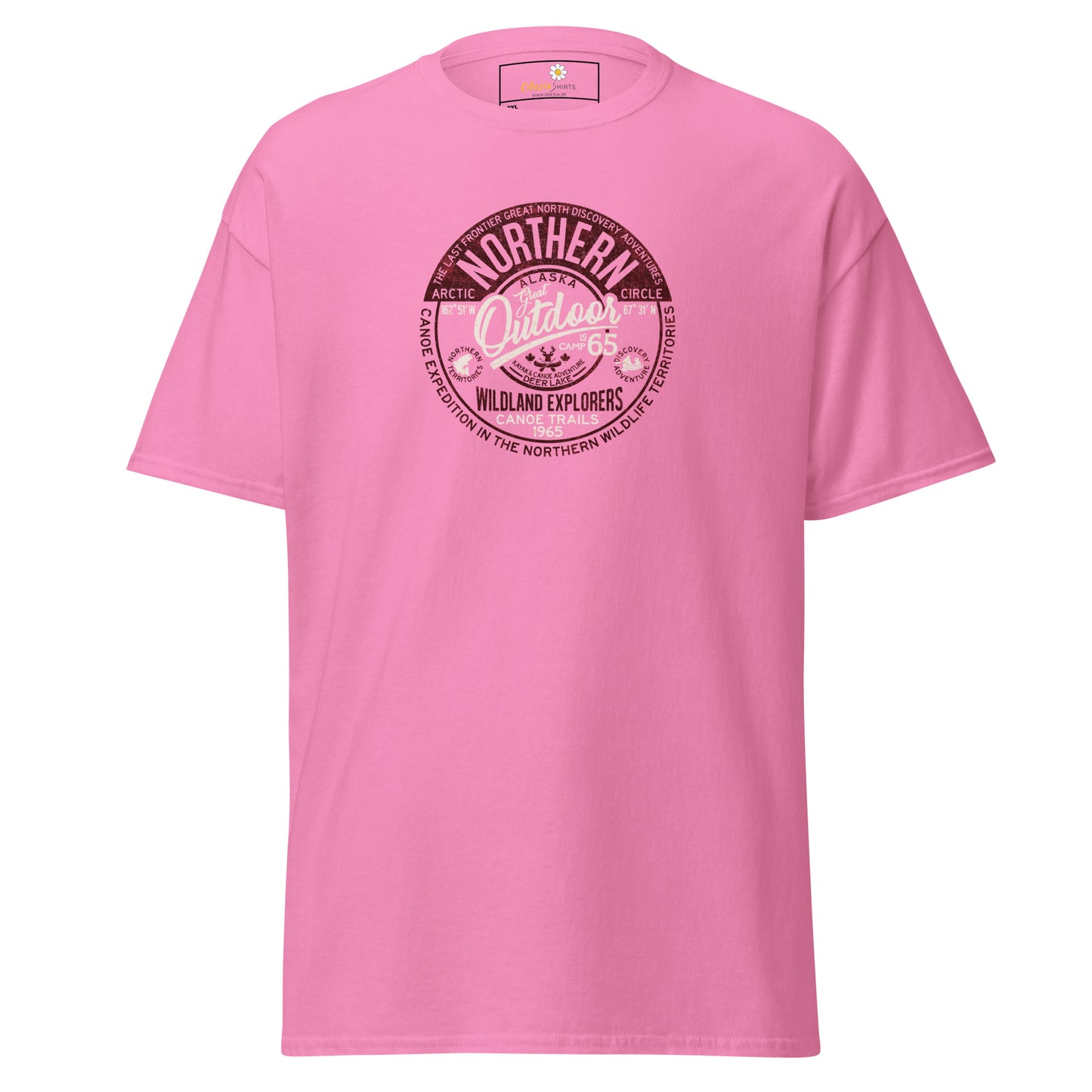 Unisex classic t-shirt - ADVENTURE NORTHERN OUTDOORS - BIG