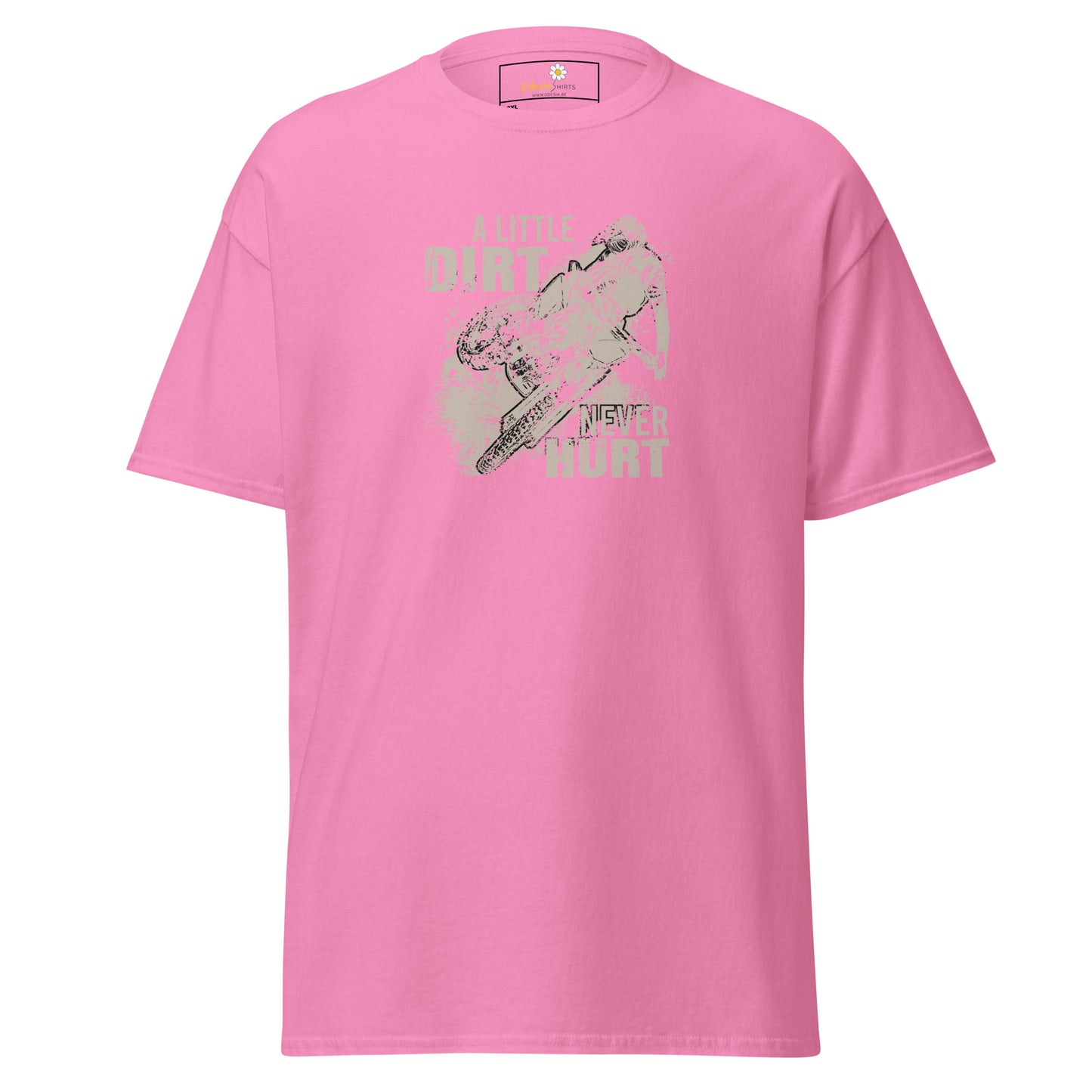 Unisex classic t-shirt - ADVENTURE DIRT NEVER HURT - BIG