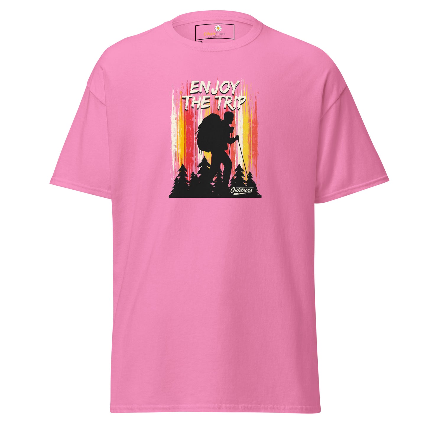 Unisex classic t-shirt - ADVENTURE ENJOY THE TRIP - BIG