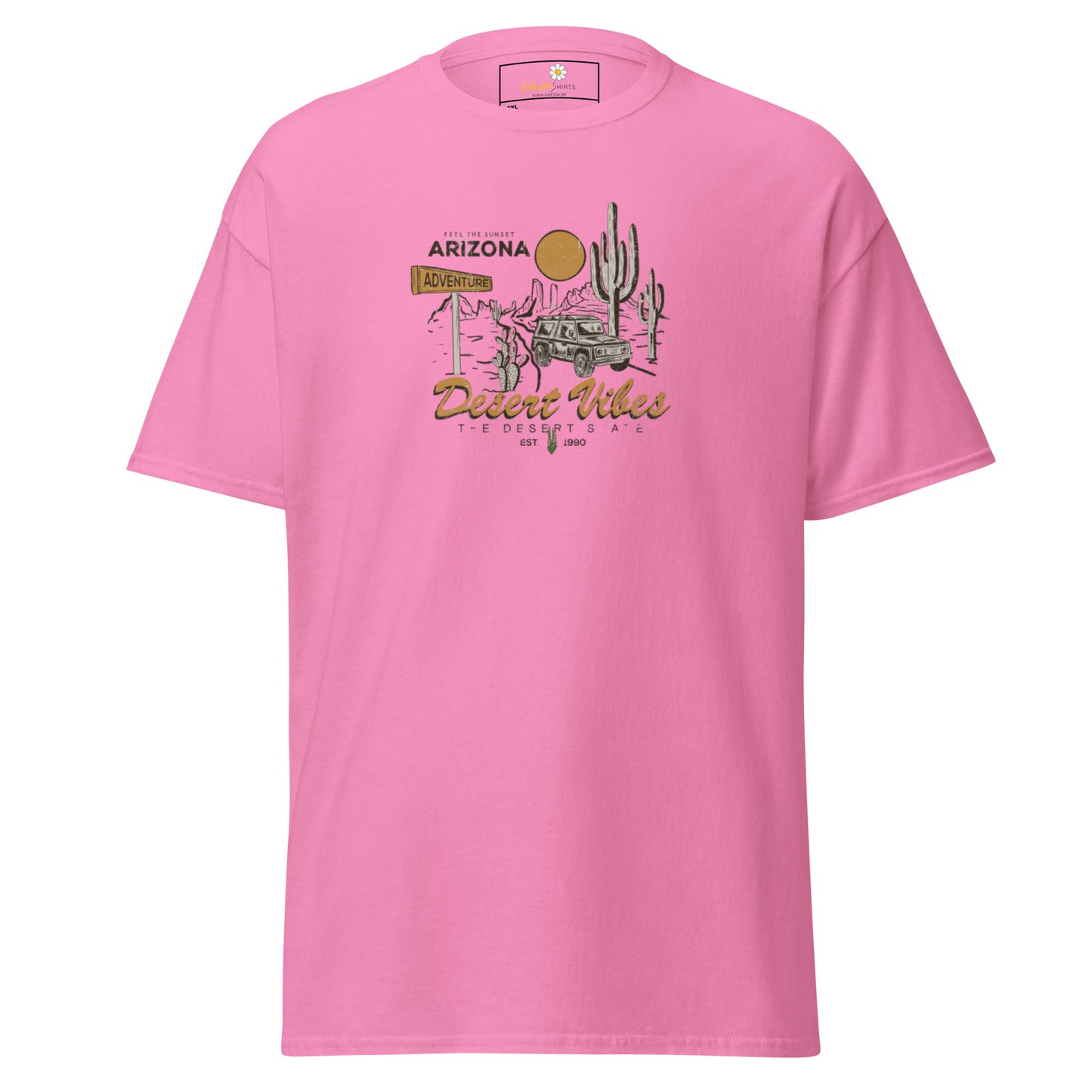 Unisex classic t-shirt - ADVENTURE DESERT VIBES - BIG