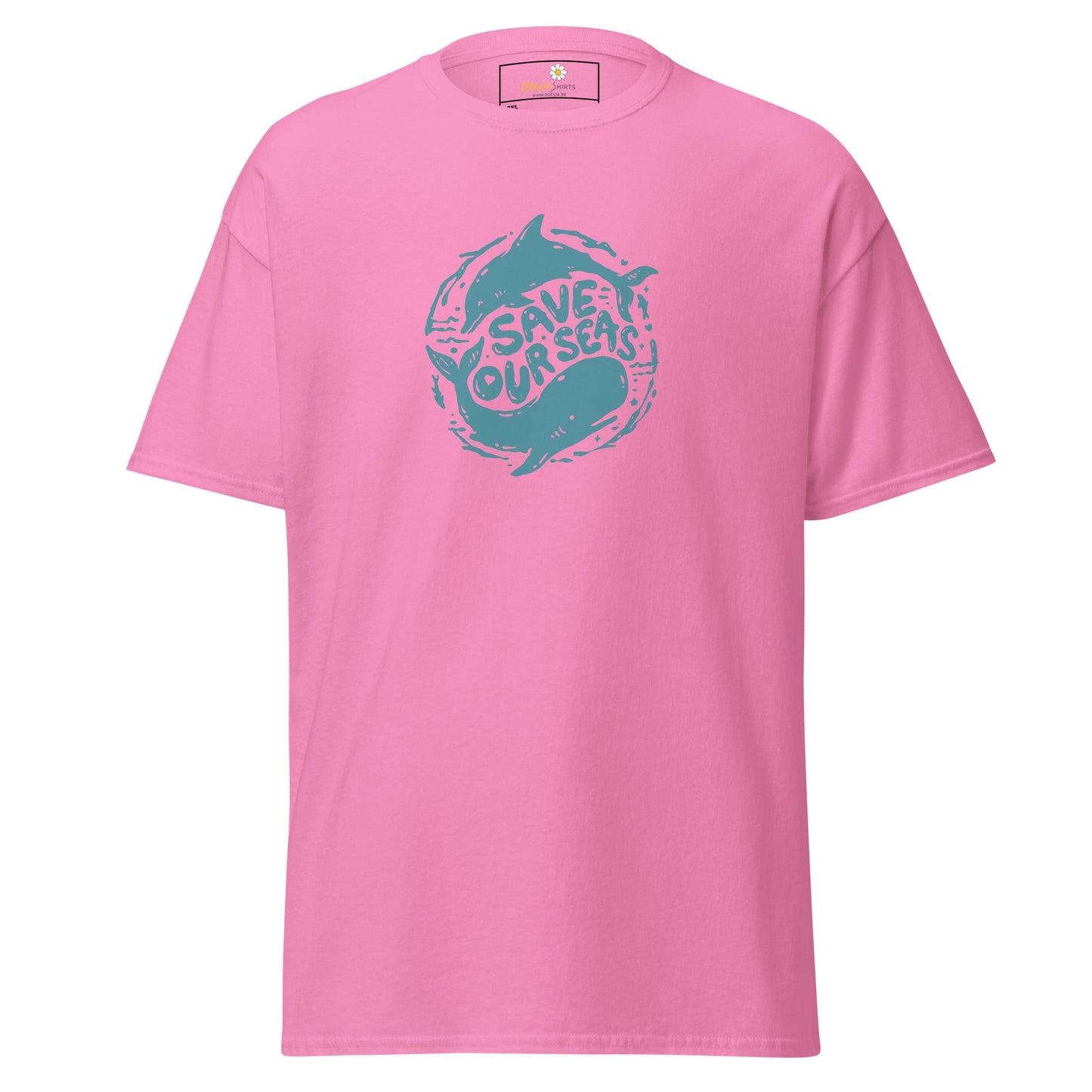 Unisex classic t-shirt - ECOLOGY SEALIFE SAVE OUR SEAS - BIG