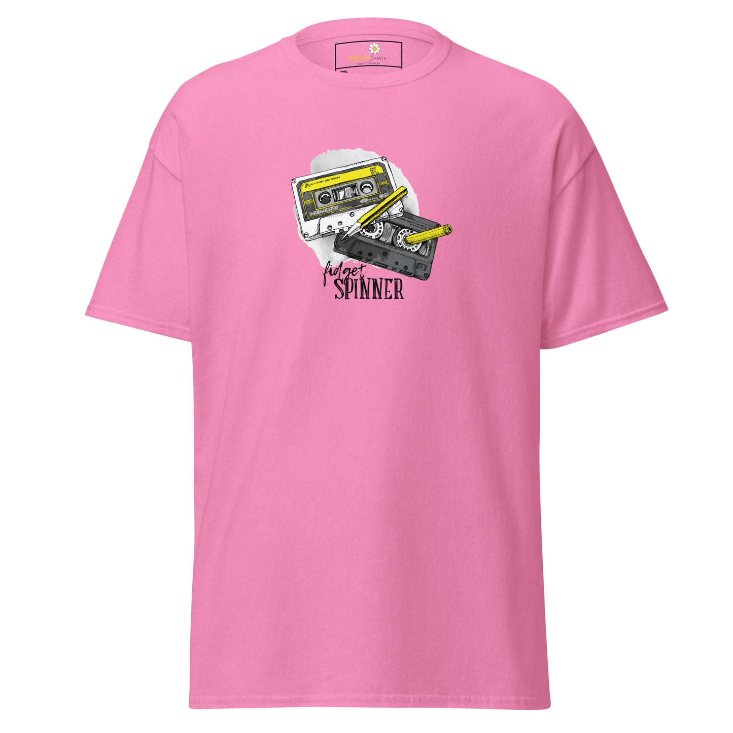 Unisex classic t-shirt - MUSIC TAPE SPINNER - BIG