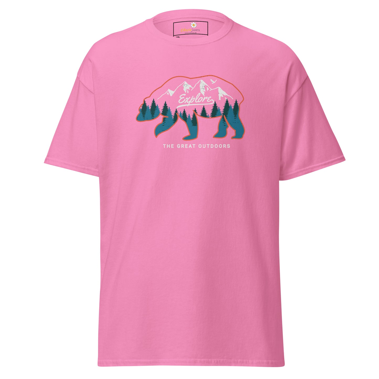 Unisex classic t-shirt - ADVENTURE GREAT OUTDOORS - BIG